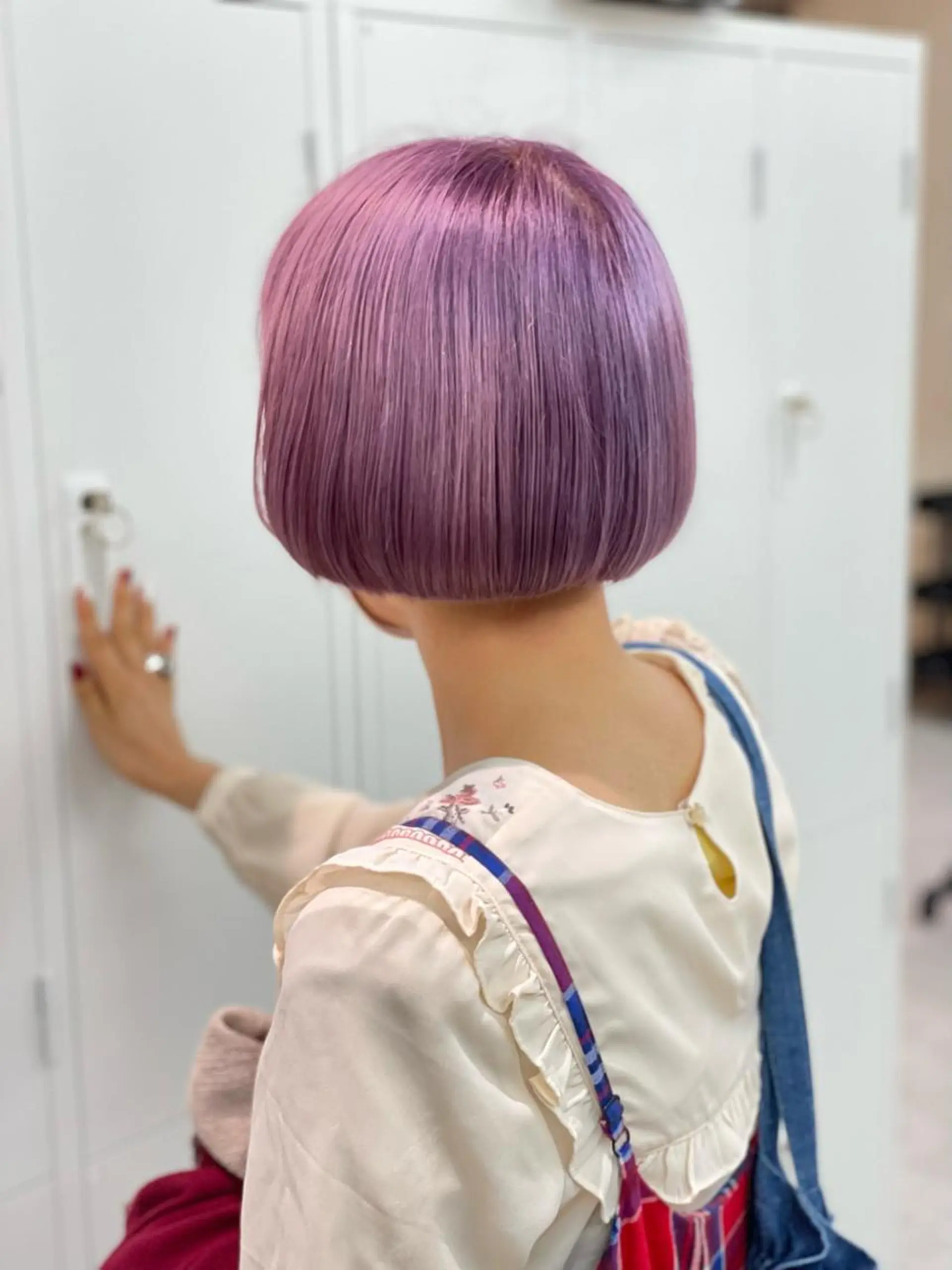 ショート カラー ショーヤ/ブリーチ /エクステのヘアスタイル