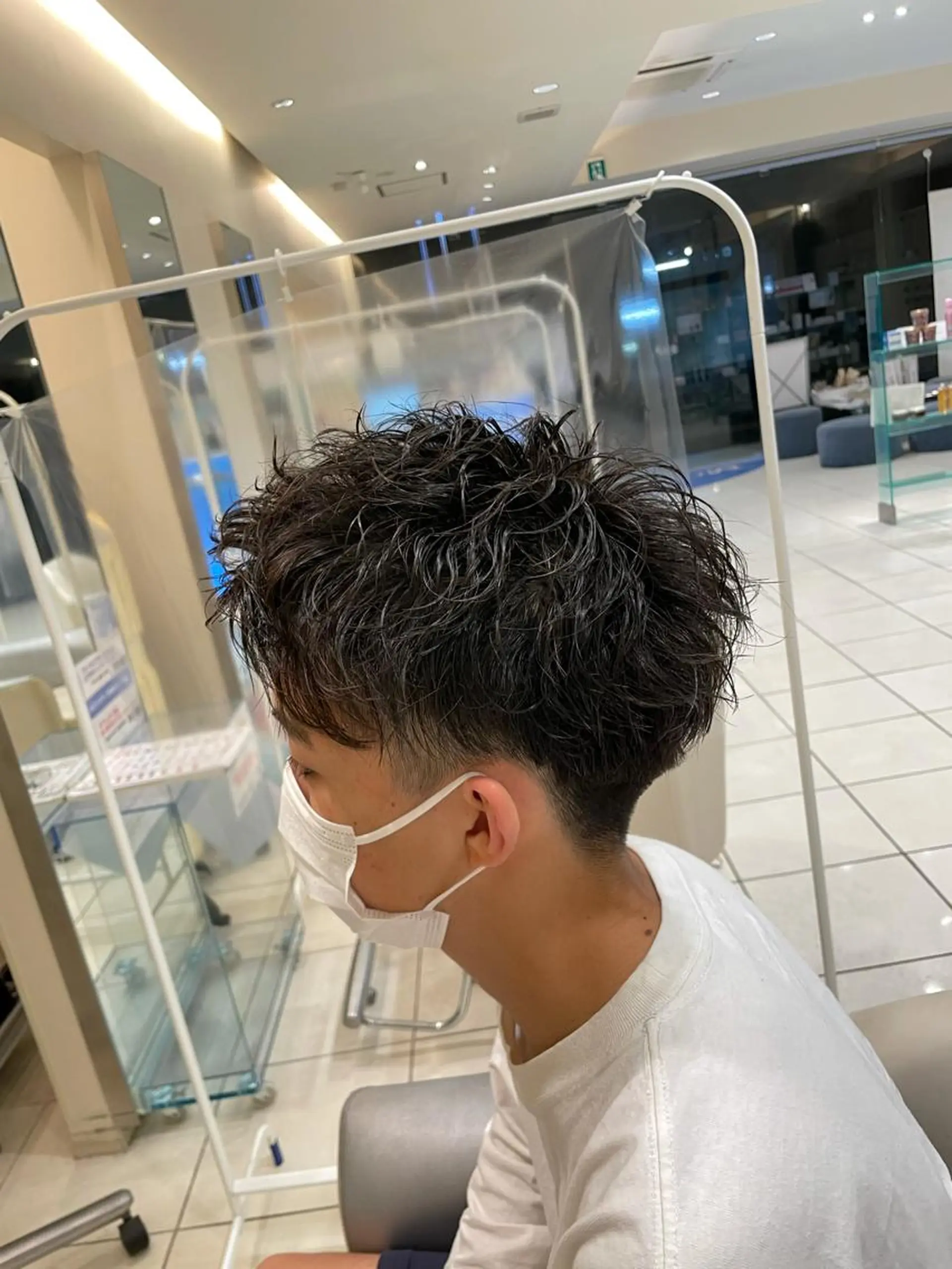 メンズ MODEks eau 佐藤優志のヘアスタイル