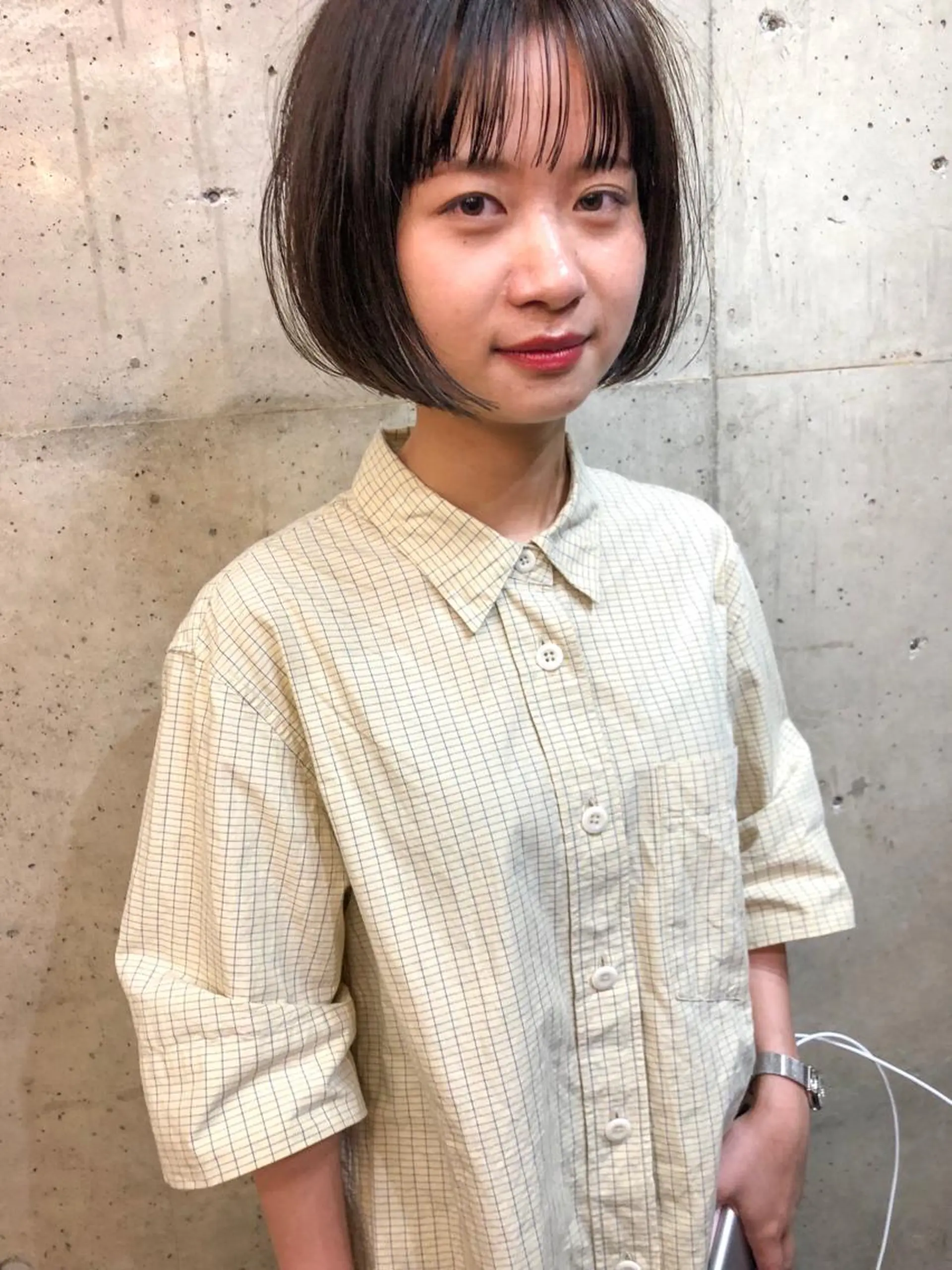 ショート カラー ベージュカラー ボブ カット ヘアカラー トリートメント ヘアセット センスをお届けします 大谷将生infpのヘアスタイル
