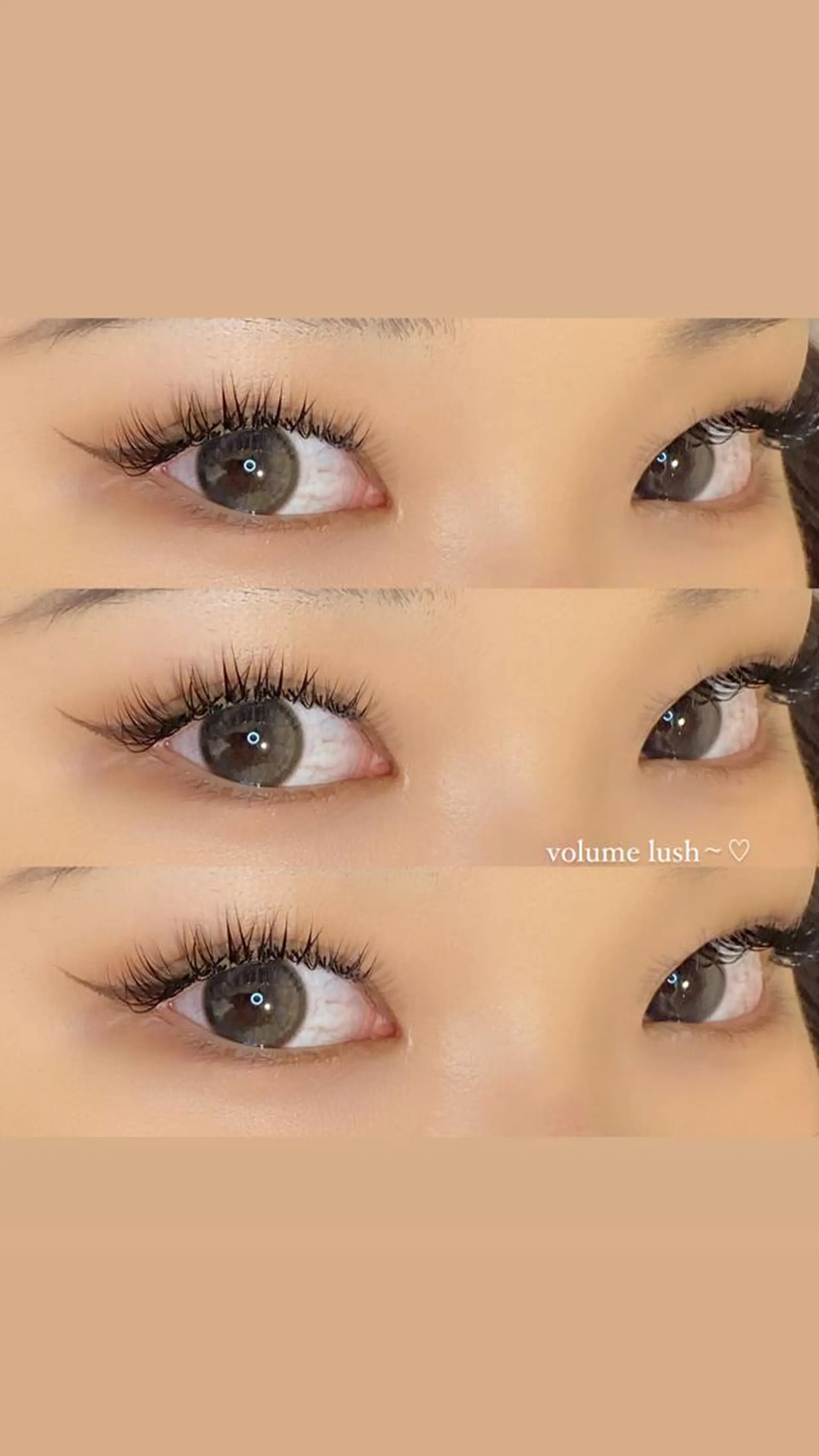 マツエク・マツパ ボリュームラッシュ PLATINUM DOLL【プラチナムドール】所属・ひろこ eyelist🎀のマツエク・マツパデザイン