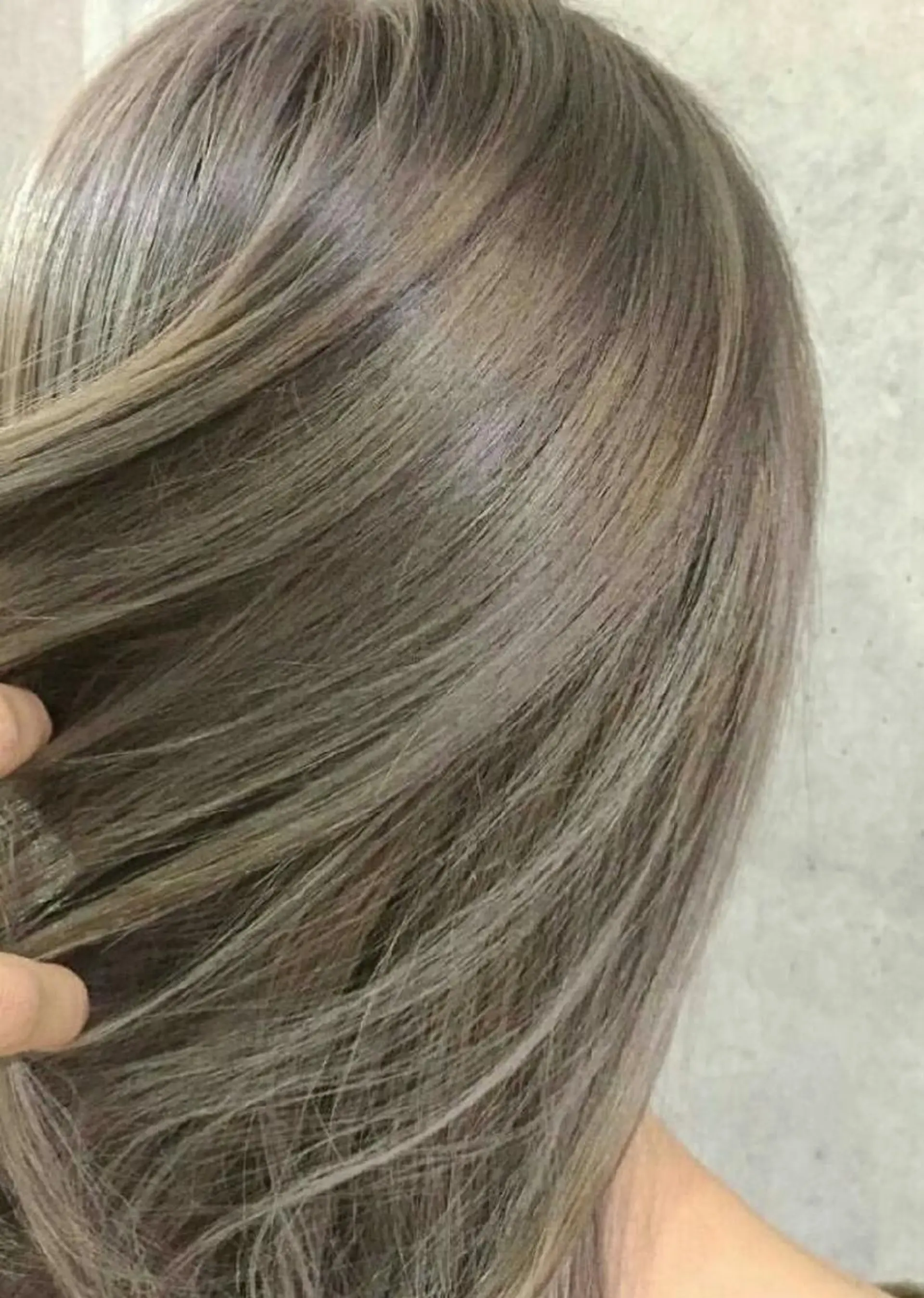 ロング カラー グレージュ カット ヘアカラー トリートメント 畑中秀平💛艶髪💜 Babylon 代表のヘアスタイル