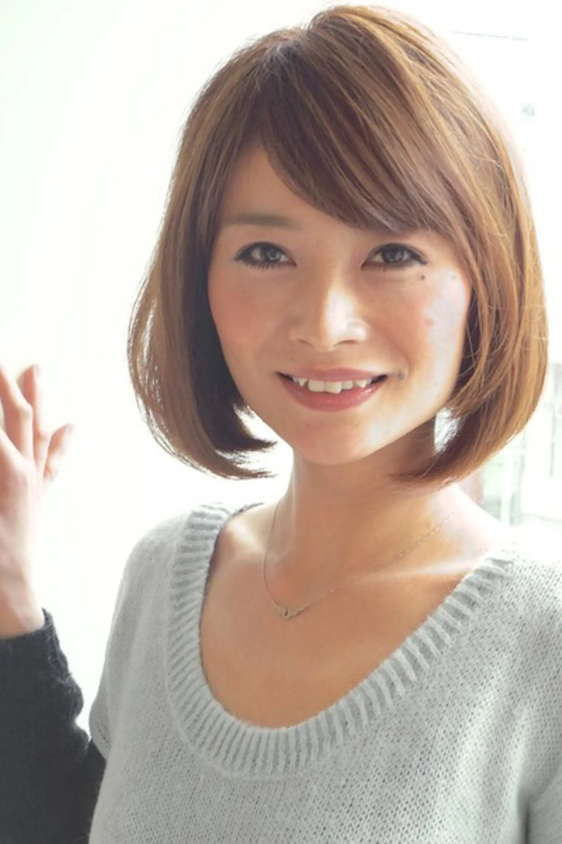 ミディアム ボブ RECALO所属・井口 智洋のヘアスタイル