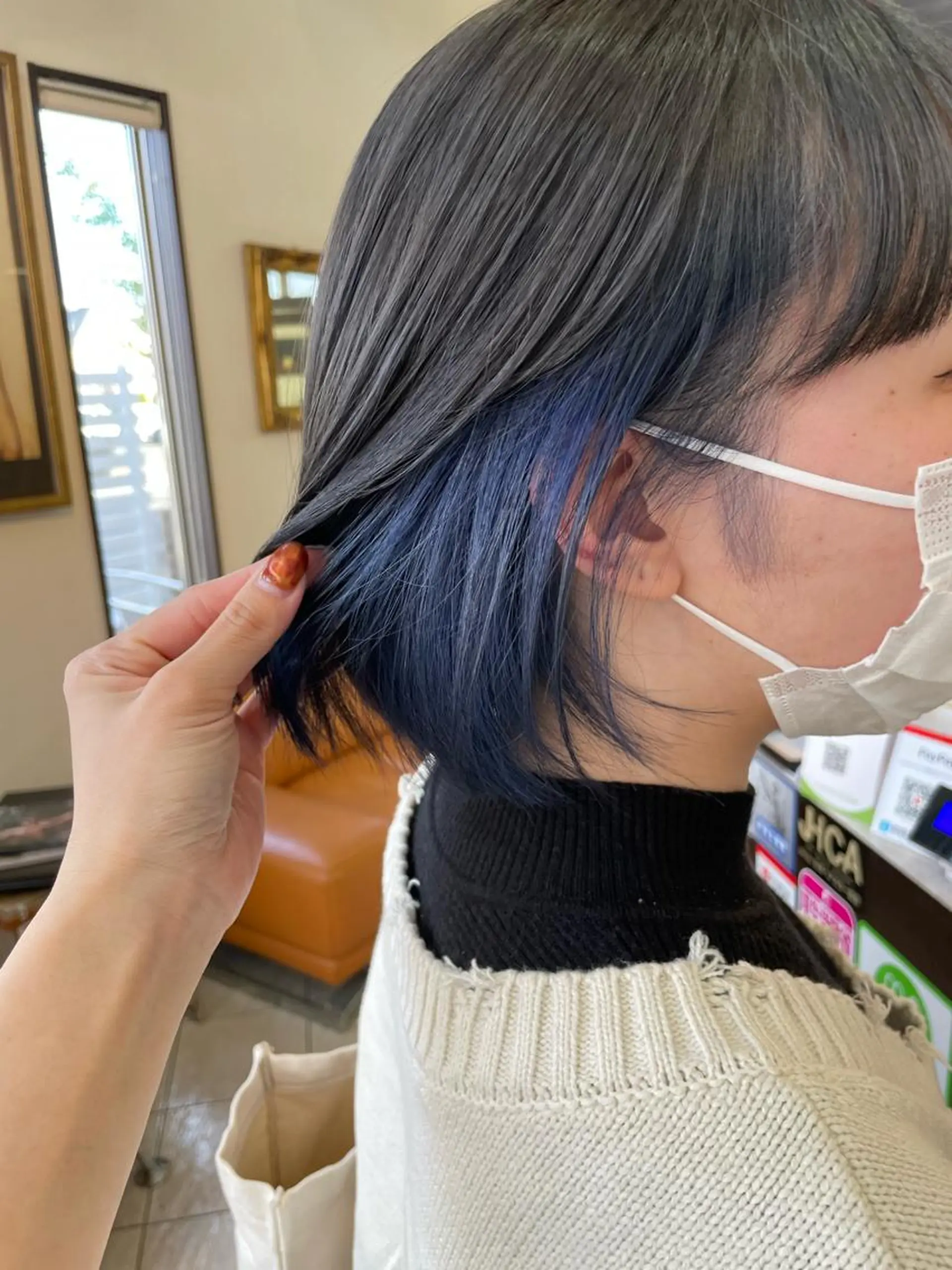 ショート カラー コレットヘアー 田中アヤノのヘアスタイル