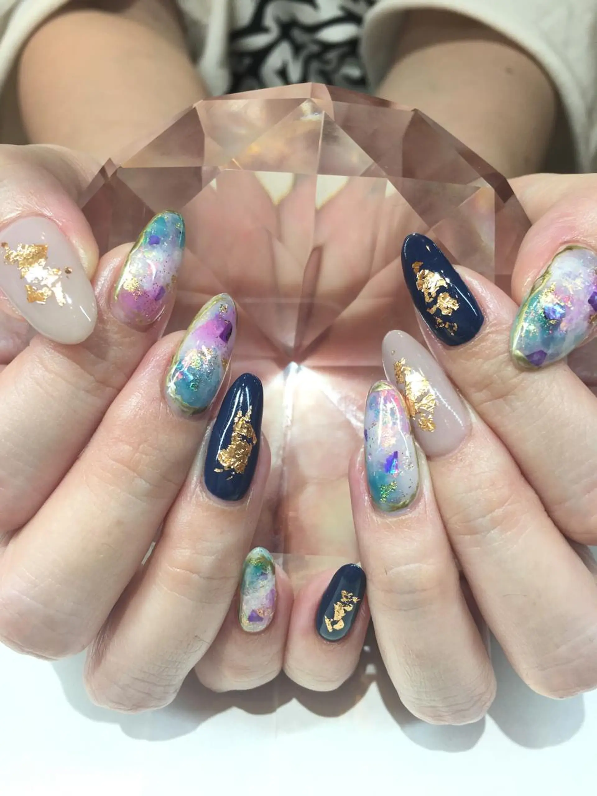 ネイル ハンドネイル glow_ nailのネイルデザイン