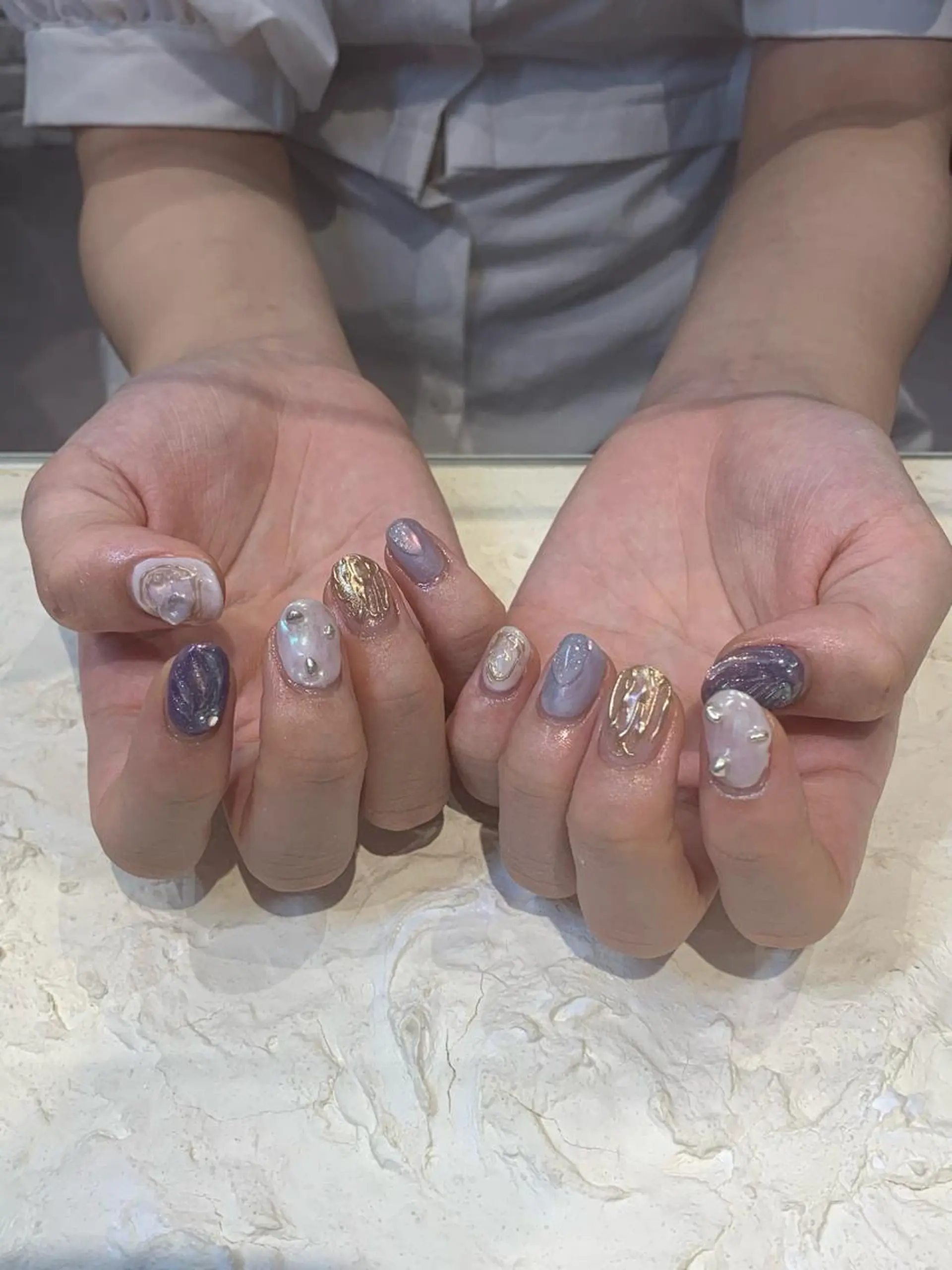 ネイル マキノ ユイのネイルデザイン