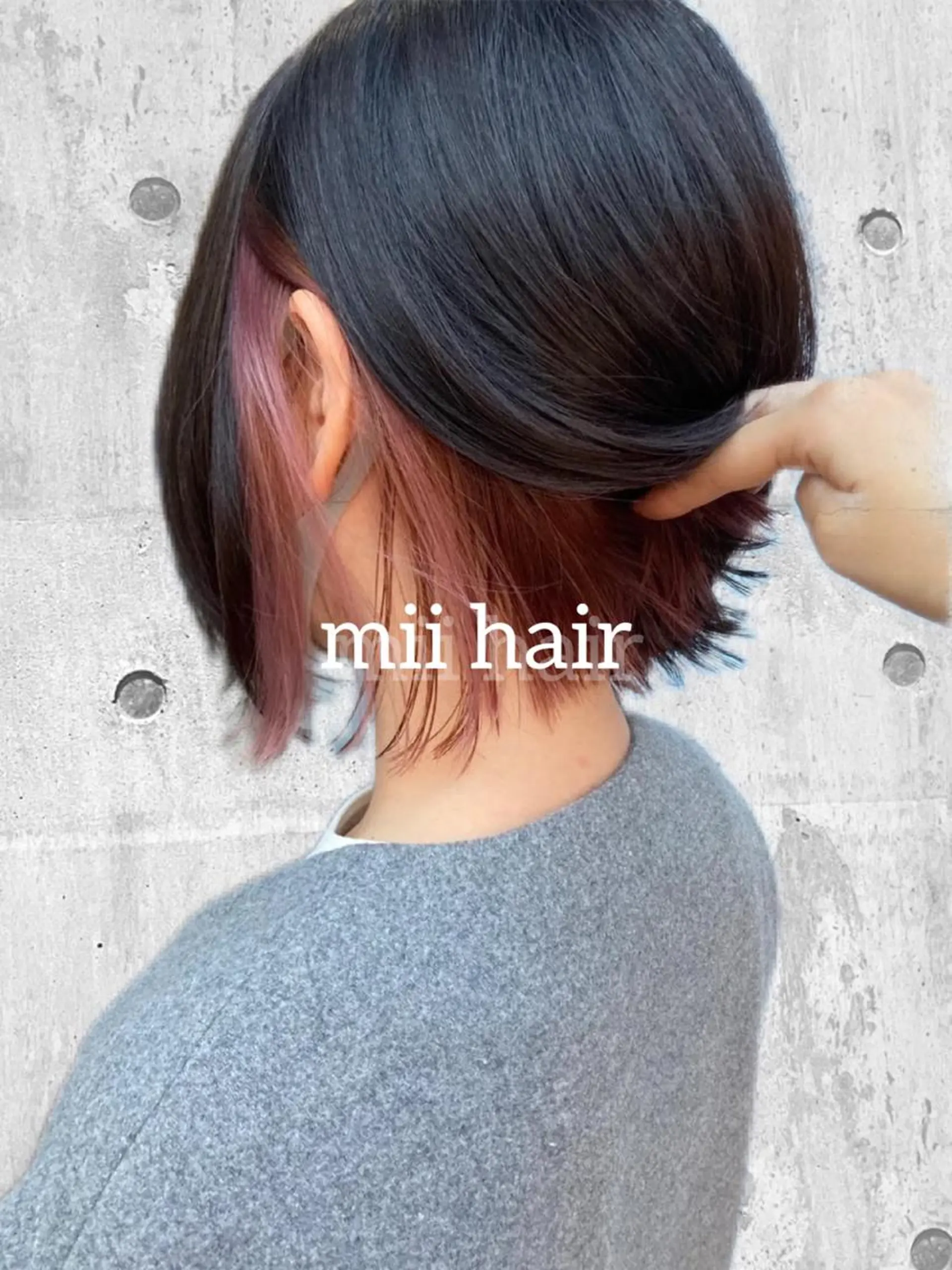 ショート カラー ピンクカラー Miku🪄💫 フェイスレイヤーのヘアスタイル