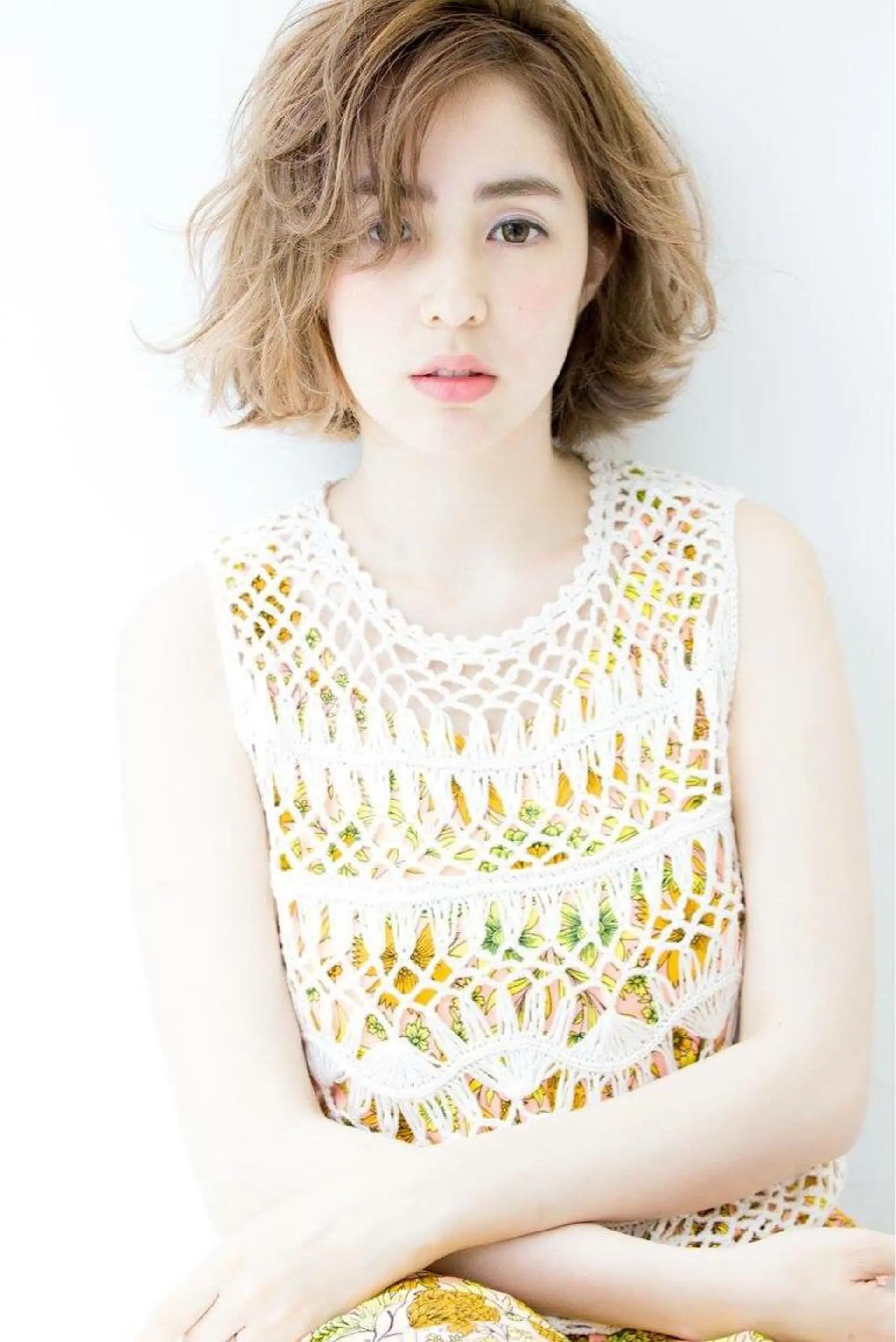 ミディアム カラー 内藤 達也のヘアスタイル