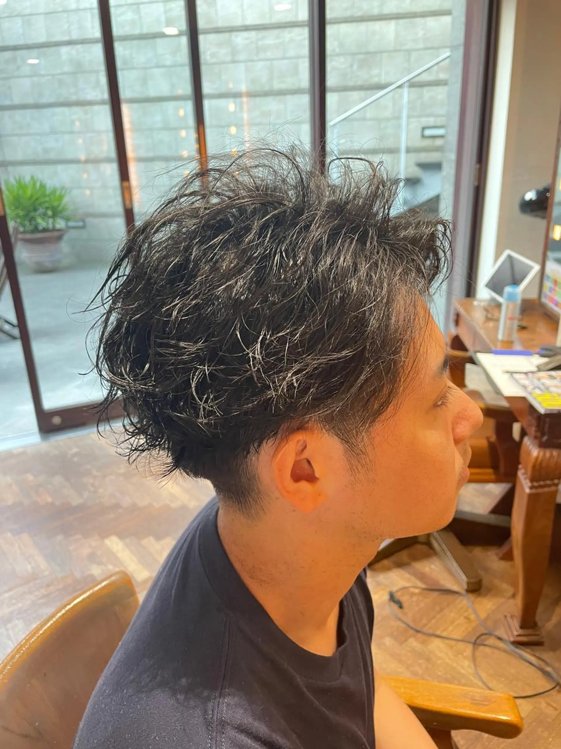 メンズ メンズパーマ stylist YUTOのヘアスタイル