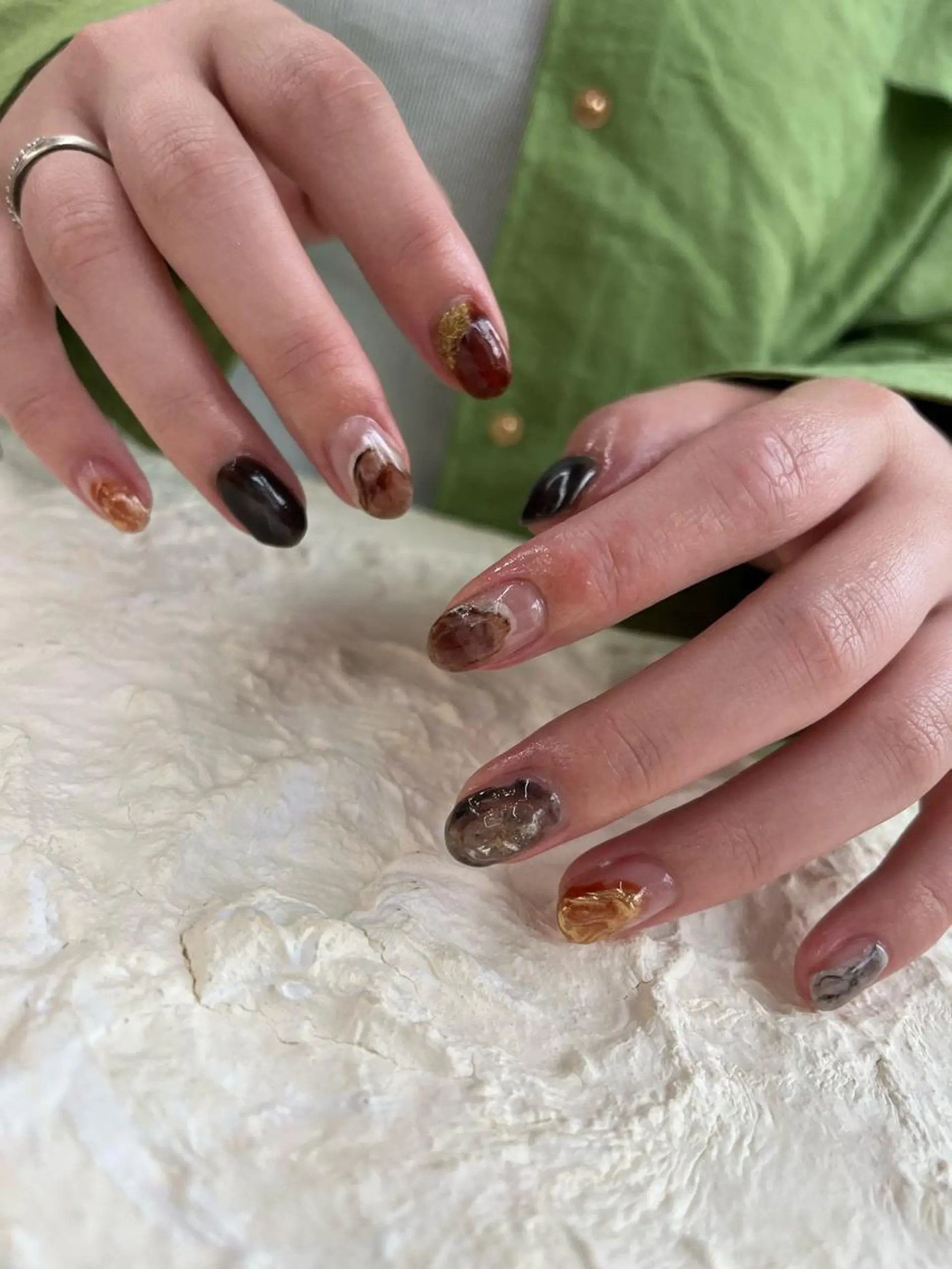 ネイル ニュアンスネイル nail＊ runa🌻のネイルデザイン