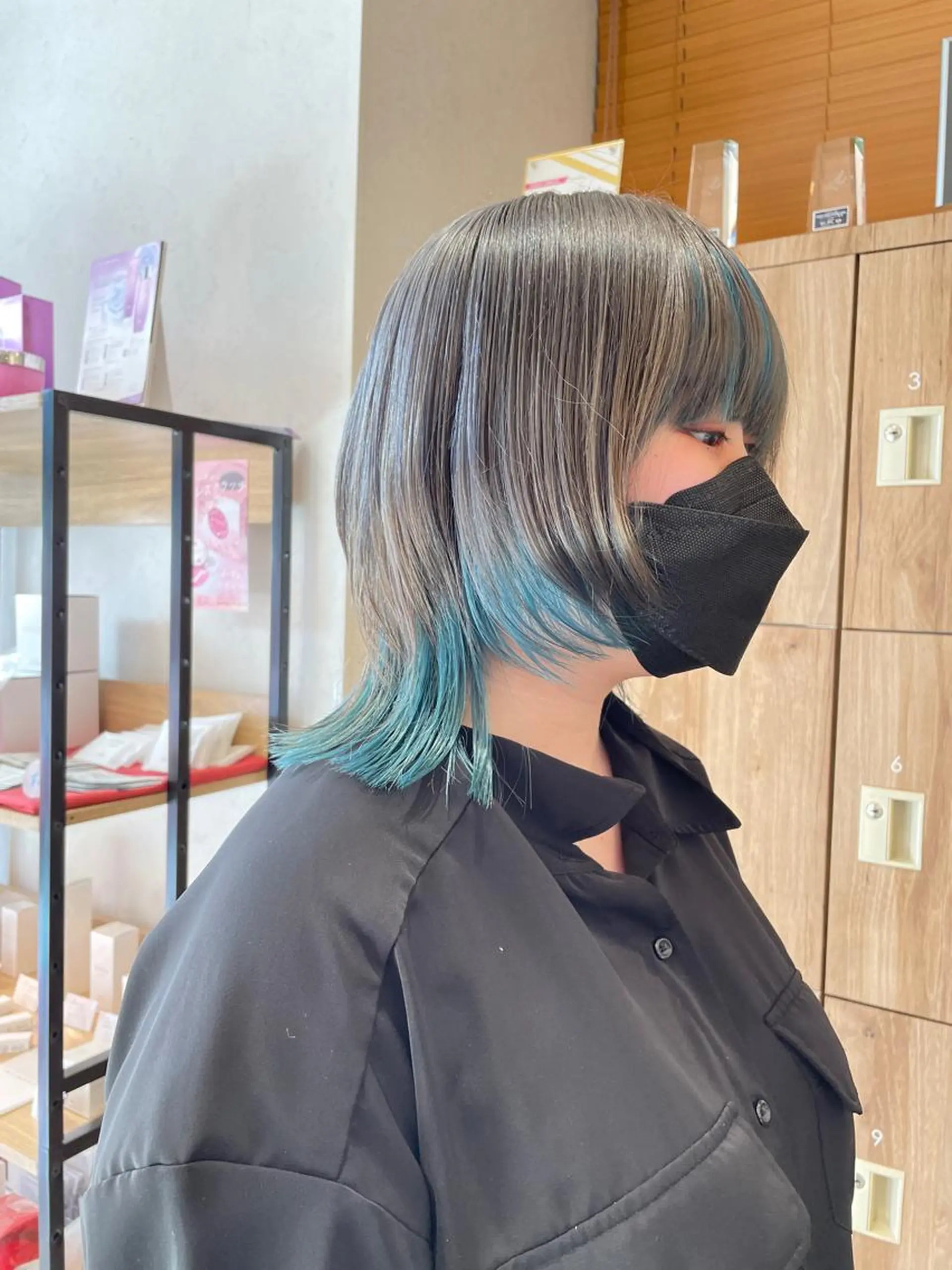 ショート カラー 似合わせ レイヤー須川のヘアスタイル