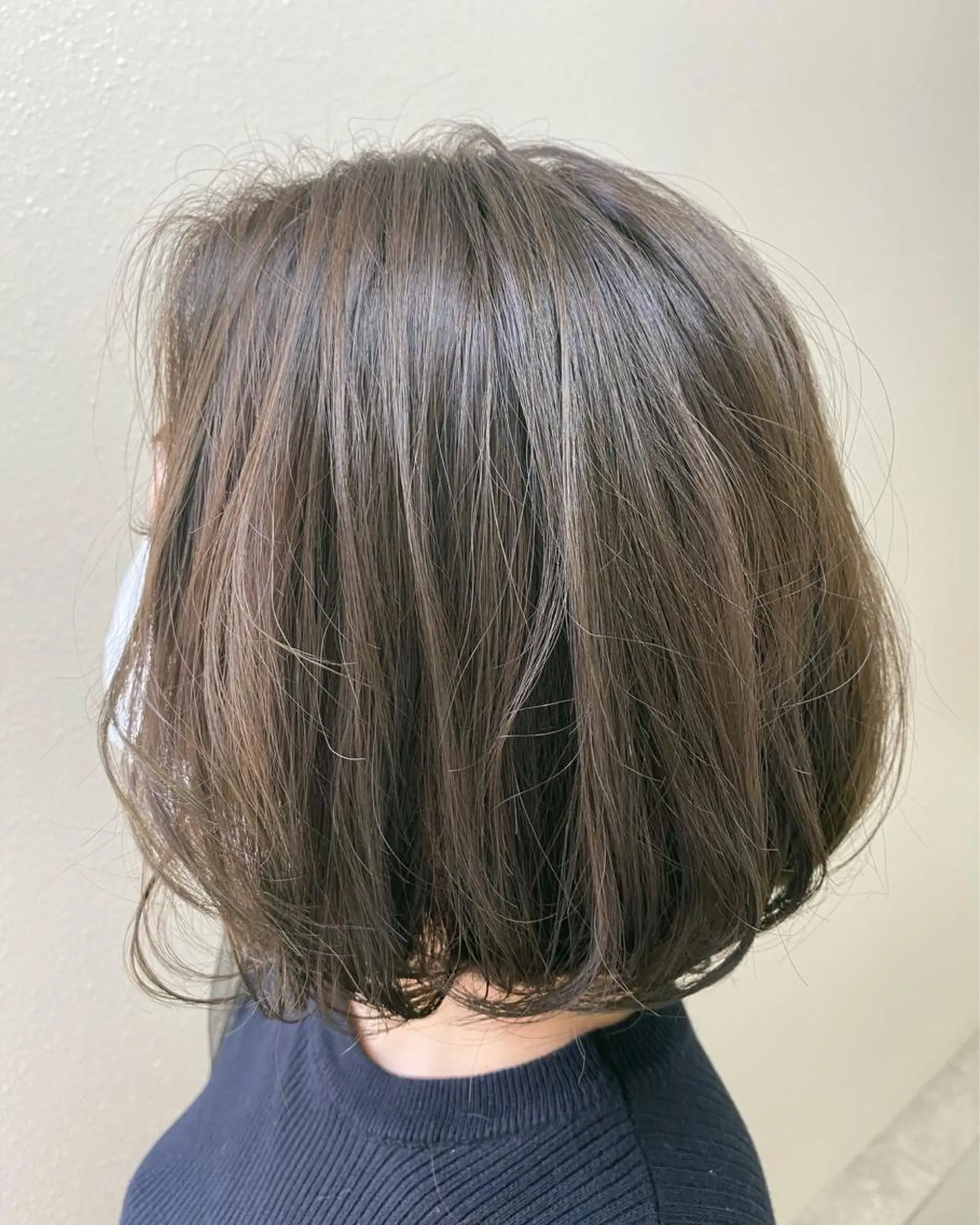 ミディアム カラー ヘアアレンジ 女性専用サロン梅田 髪質改善カラーakiのヘアスタイル