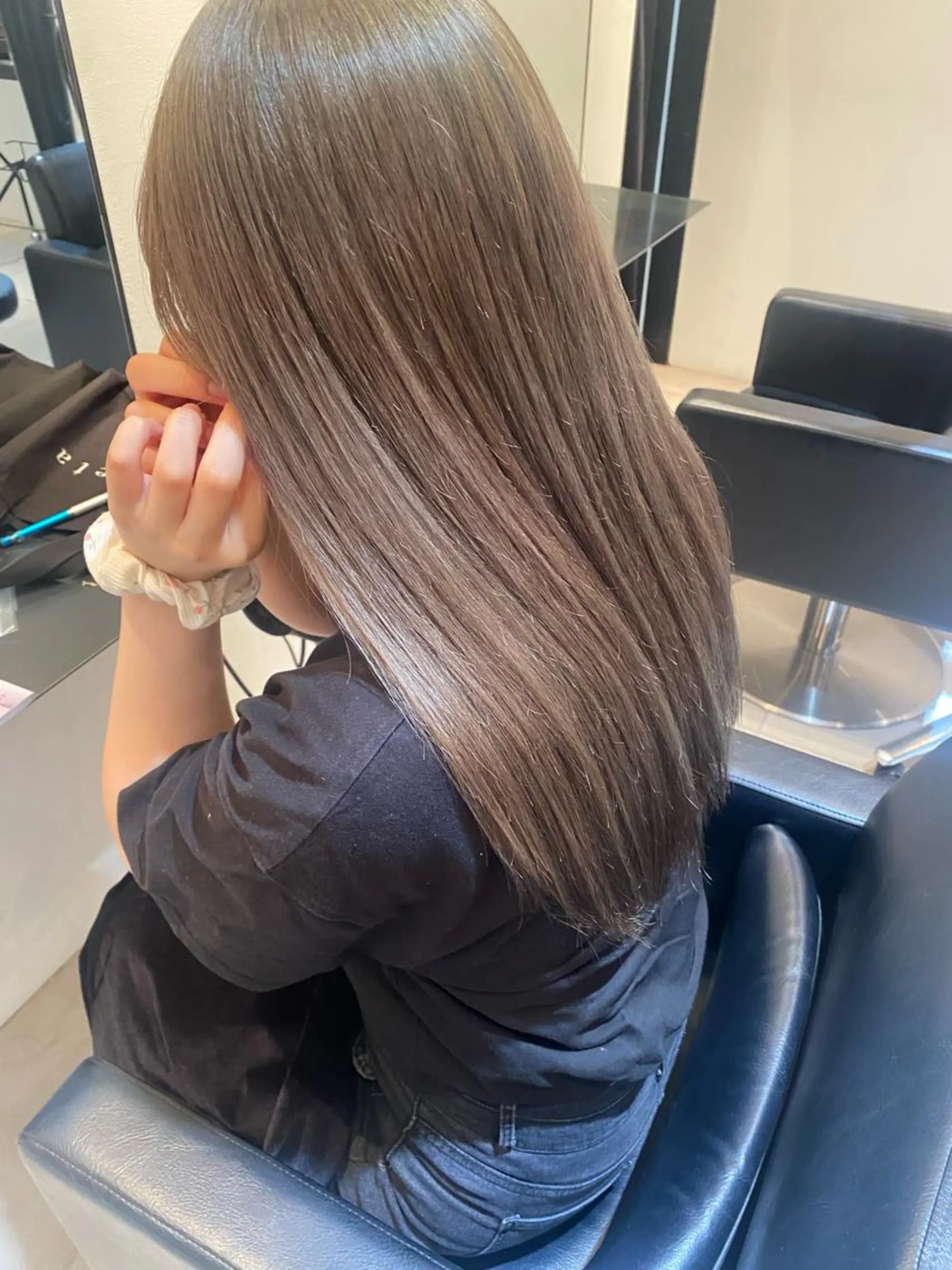 ロング カラー ヘアカラー riria/ボブ /透明感カラー🎀のヘアスタイル