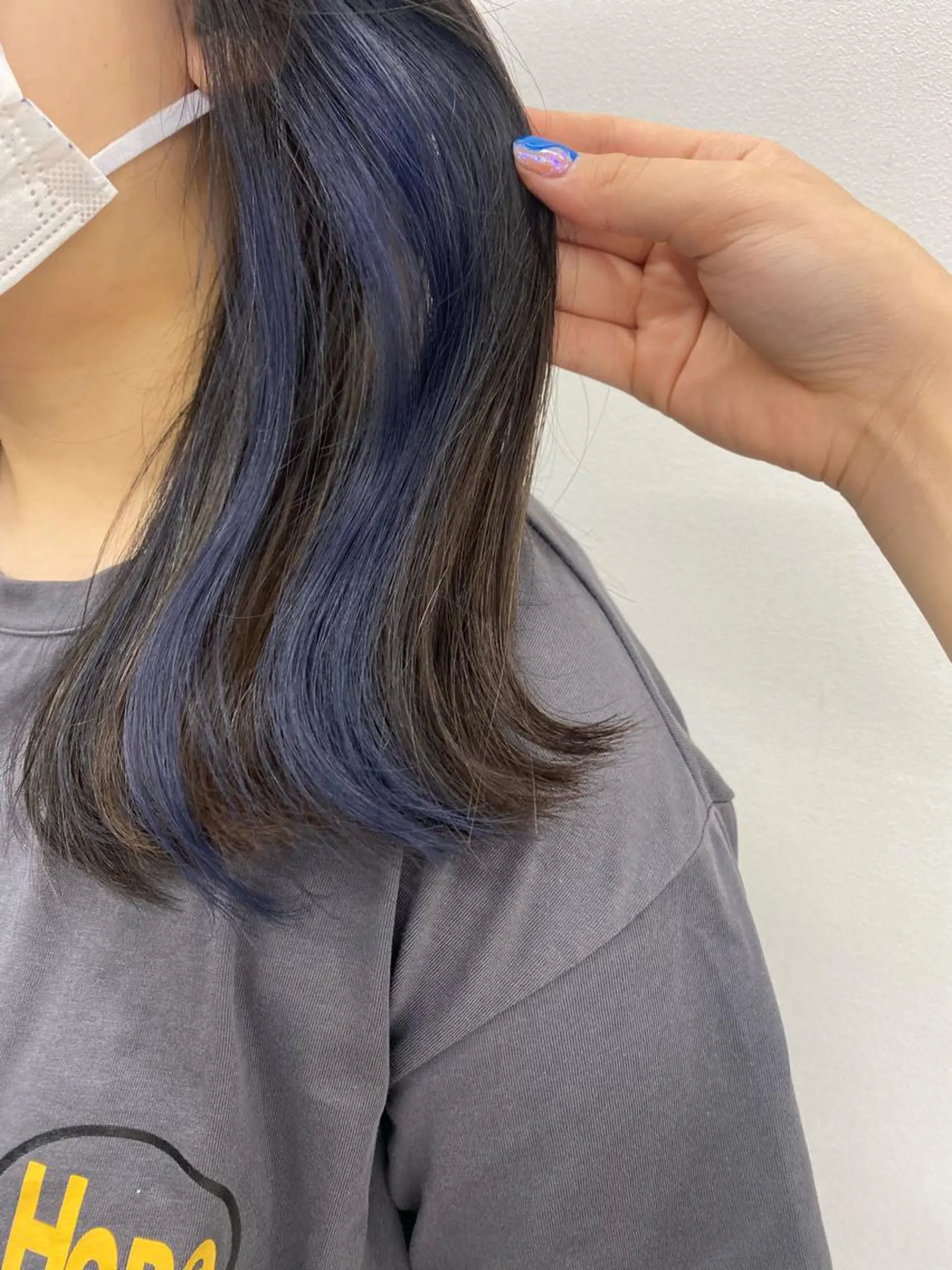 ミディアム カラー プルエクステ/カラー ⭐️KIR̋Aのヘアスタイル