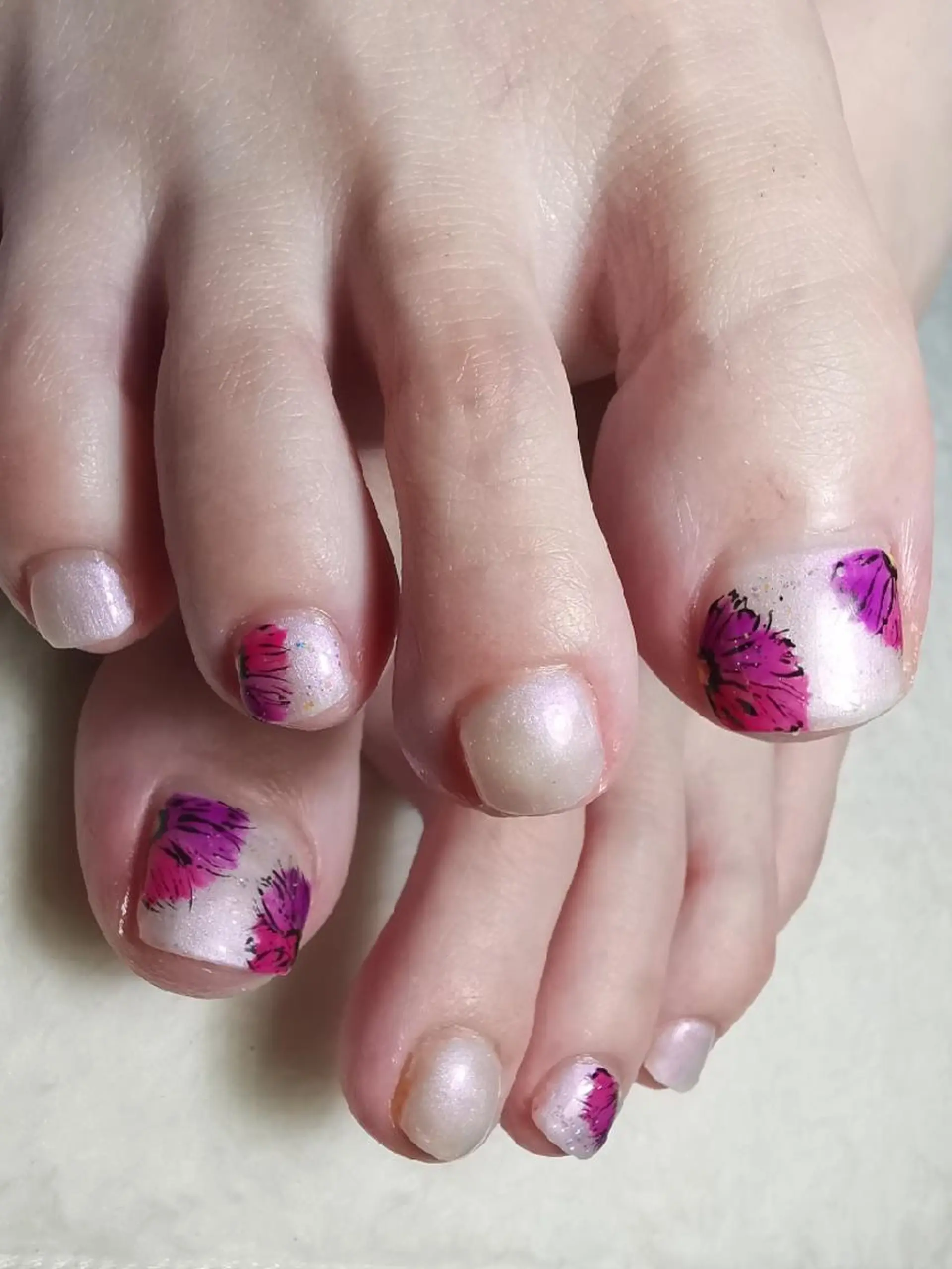 ネイル フラワーネイル フットネイル reve あやののネイルデザイン