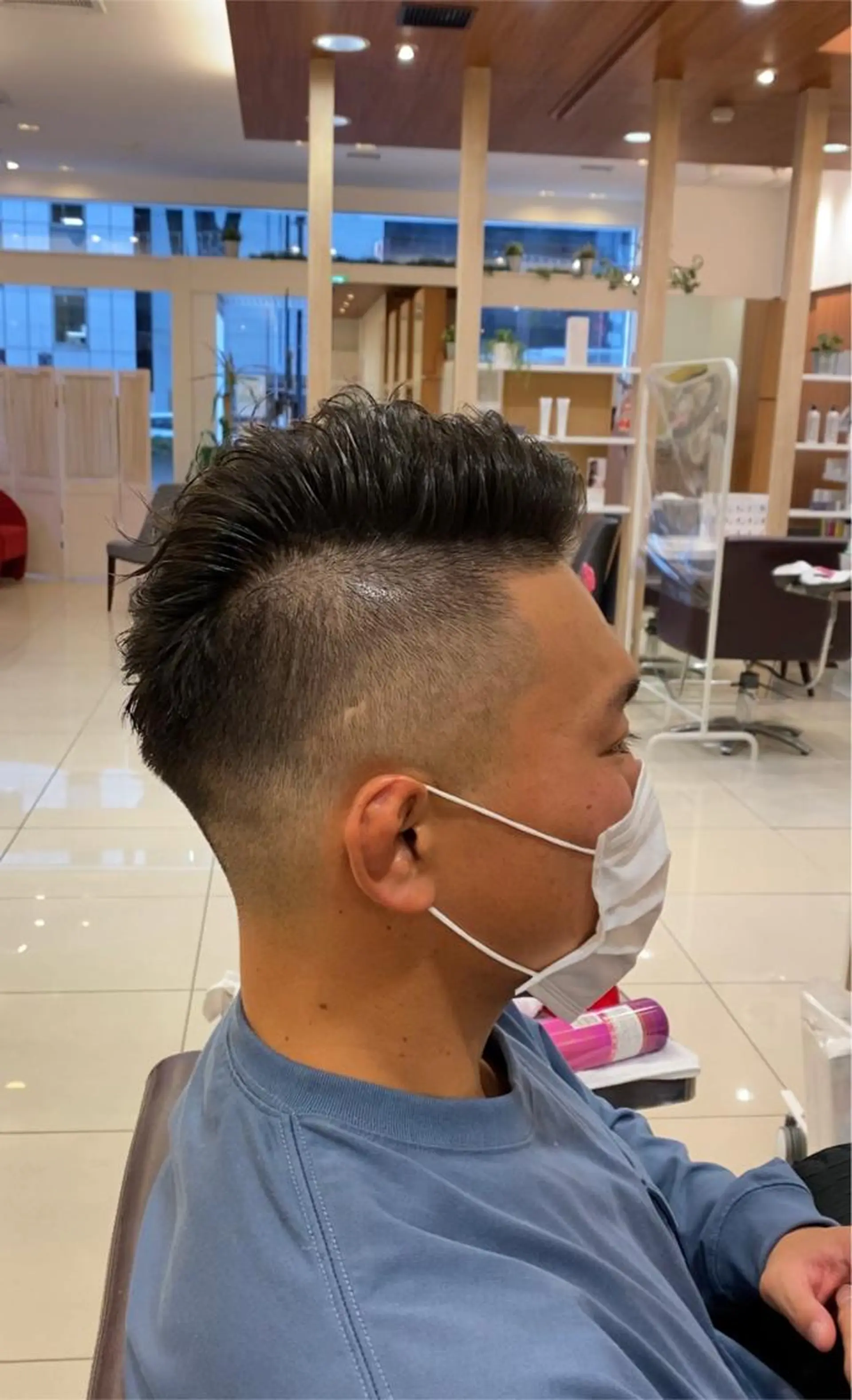 メンズ 韓国ヘア 山本勝志のヘアスタイル