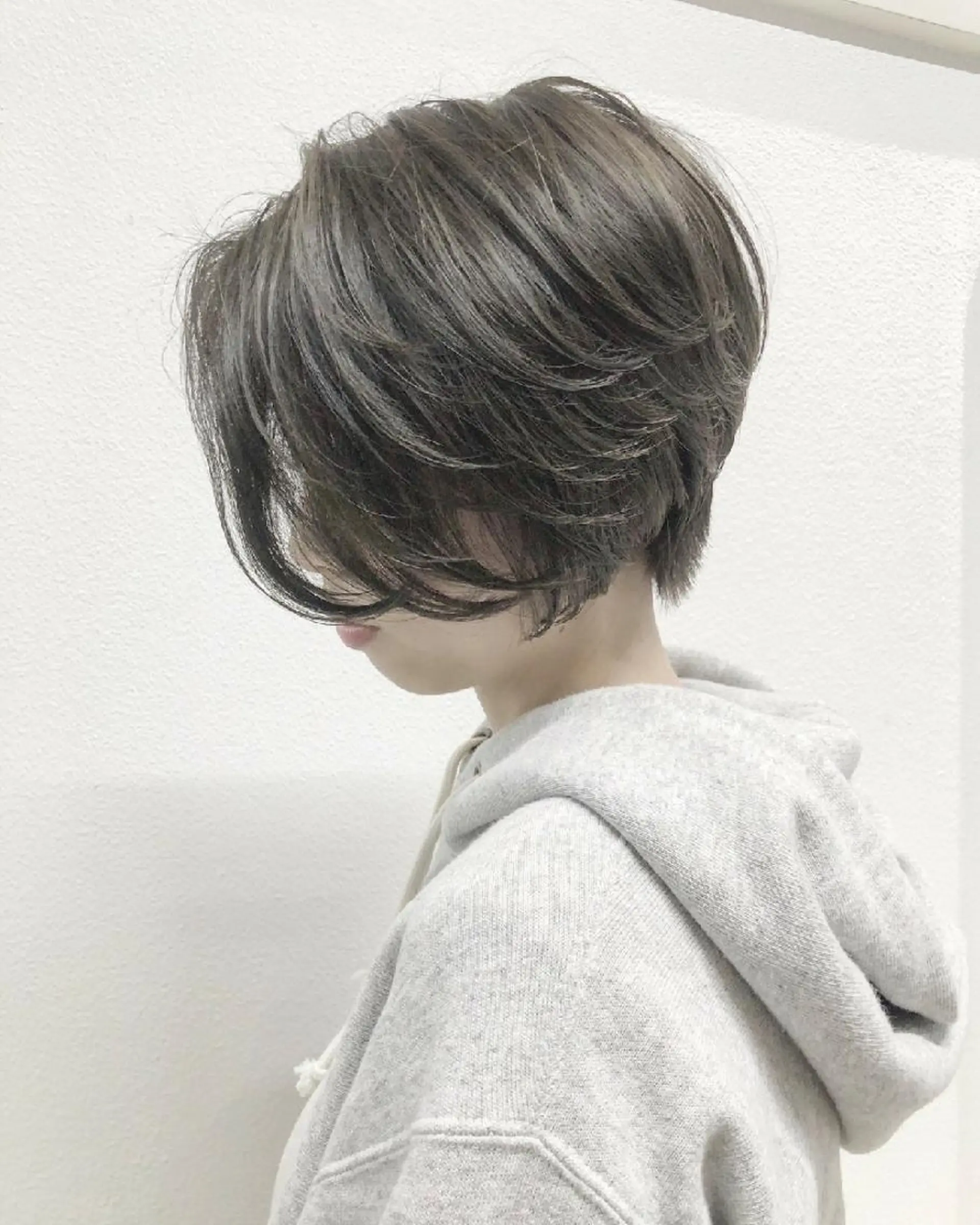 ショート カラー ヘアアレンジ カット GiseL 博多 ジゼル　博多のヘアスタイル