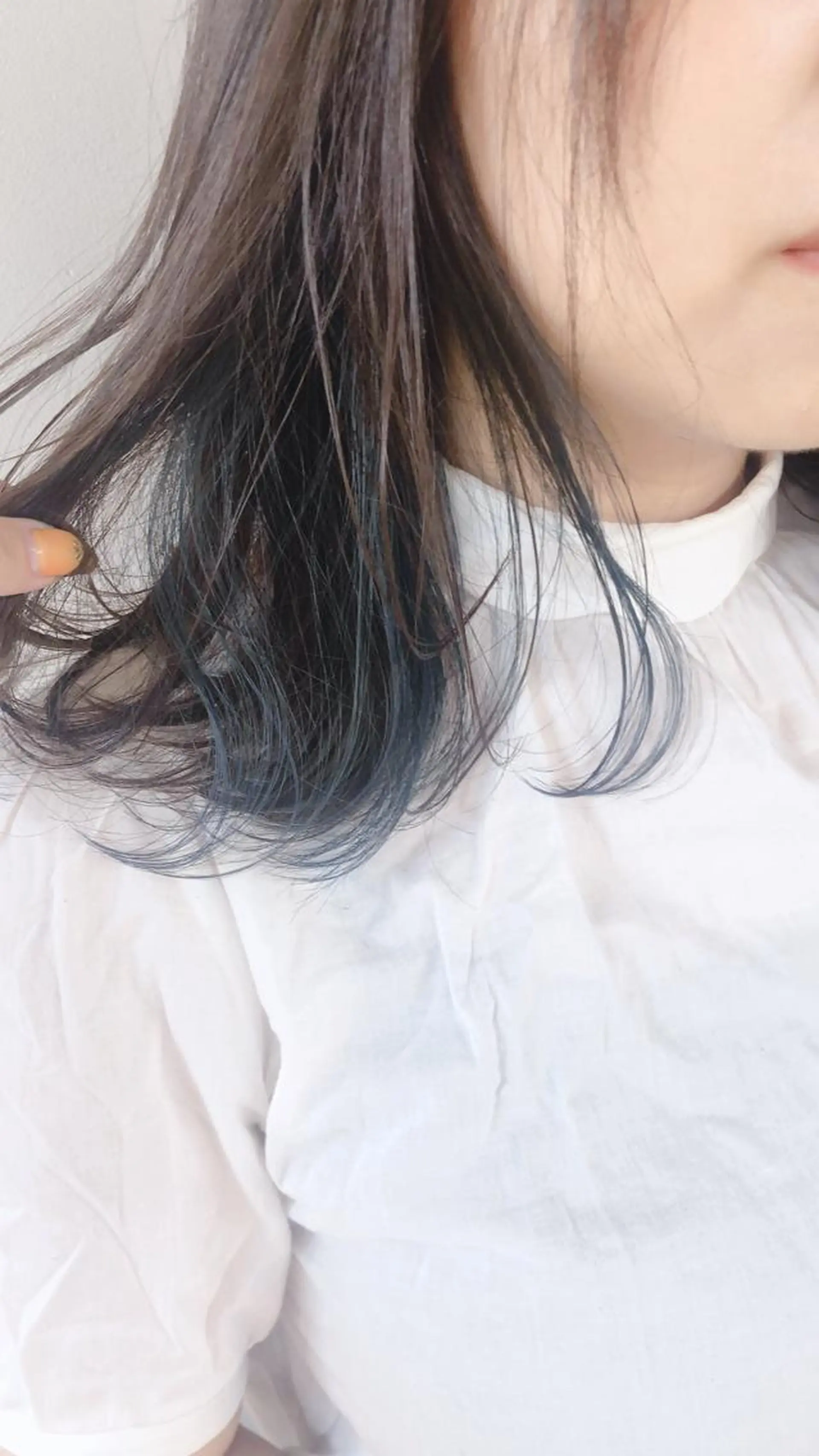 ミディアム カラーと髪質改善 のミライのヘアスタイル