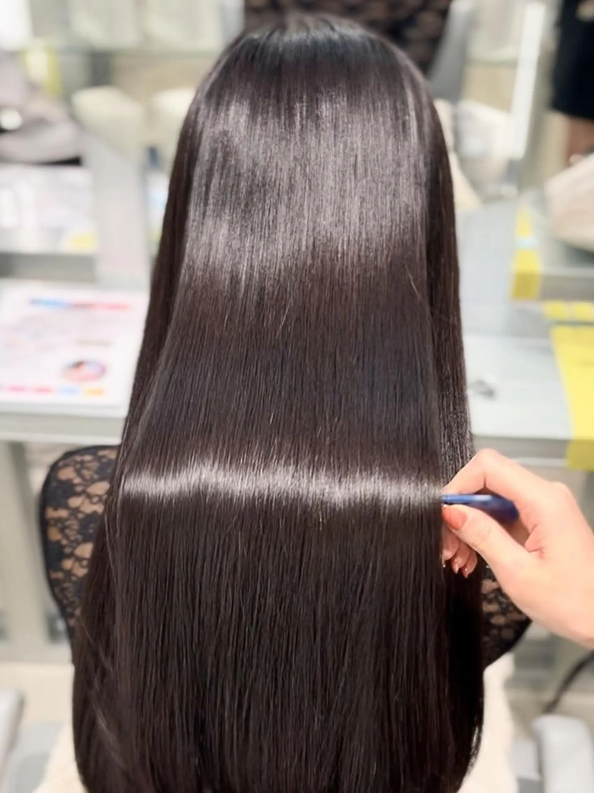 ロング 髪質改善 縮毛矯正 カット ヘッドスパ ✨縮毛矯正/ボブ✨ 佐藤 さくらのヘアスタイル