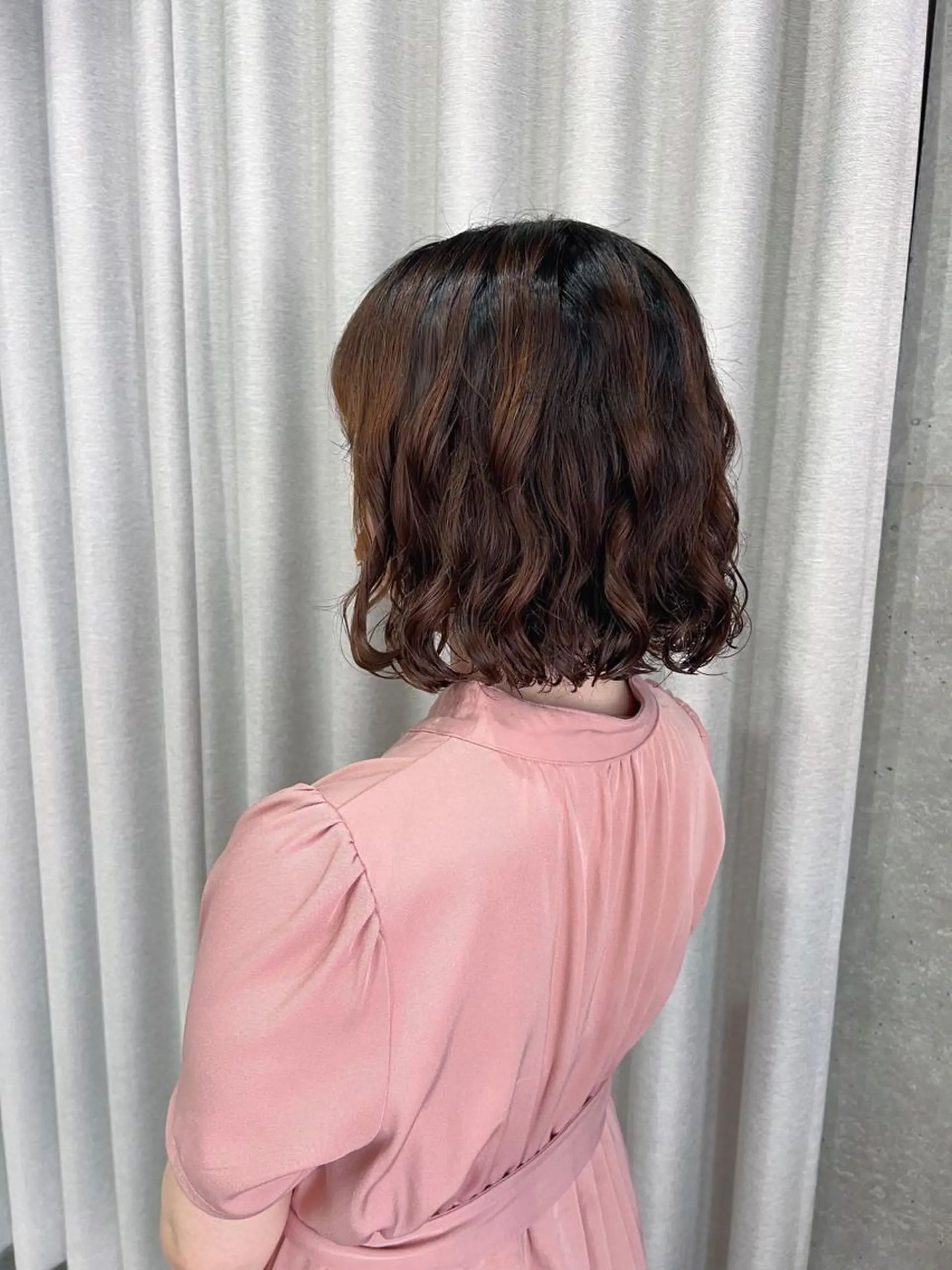 パーマ ボブパーマコテ巻き風 パーマNo1深江秀平のヘアスタイル