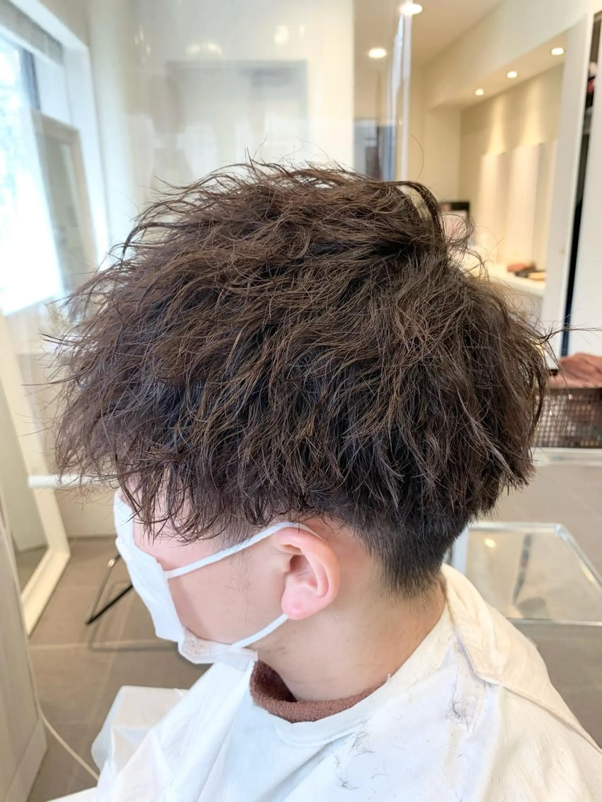 パーマ メンズ 💗BASSA 東久留米店💗のヘアスタイル