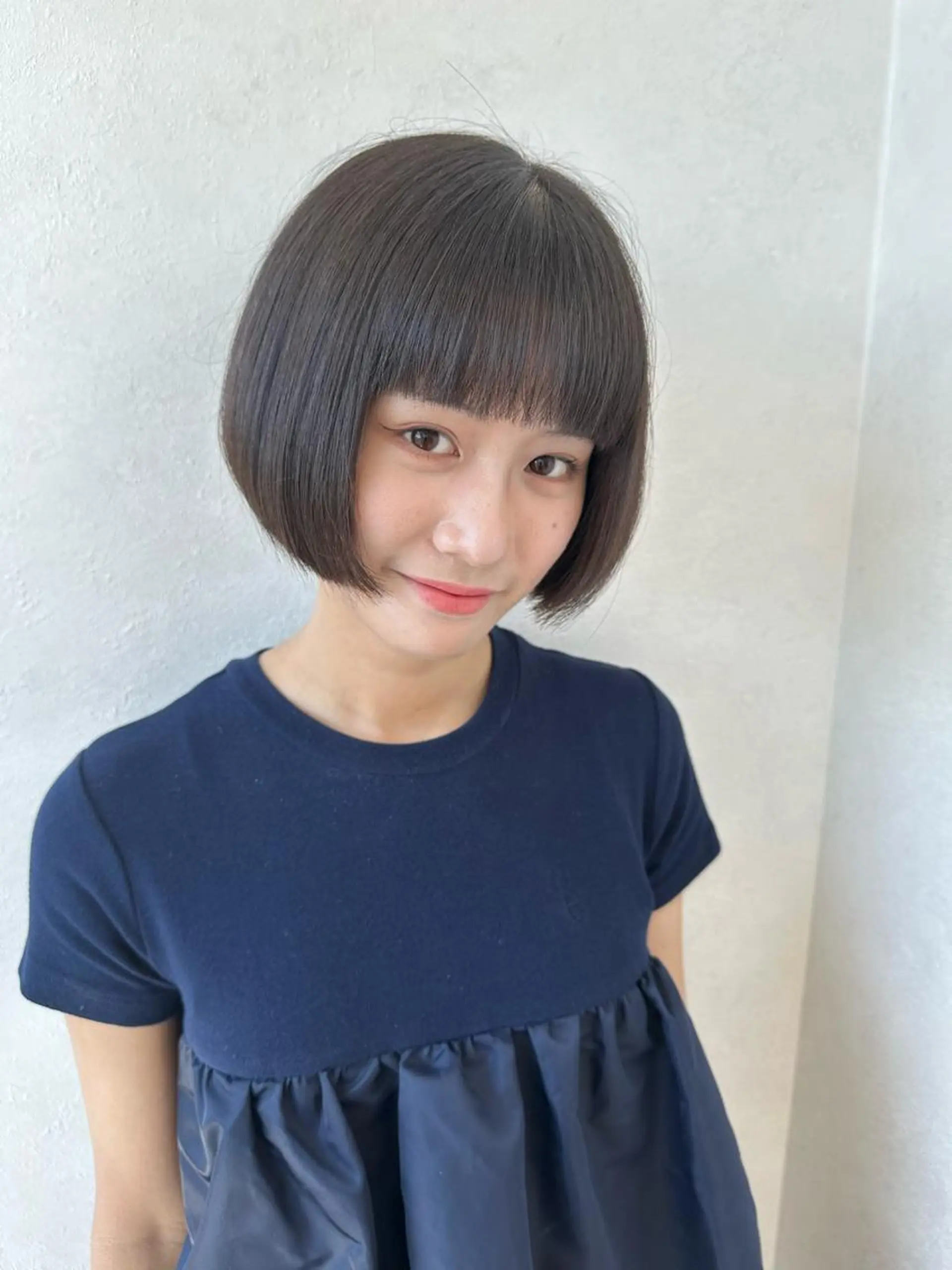 ショート 似合わせレイヤー 海外風レイヤーmioのヘアスタイル