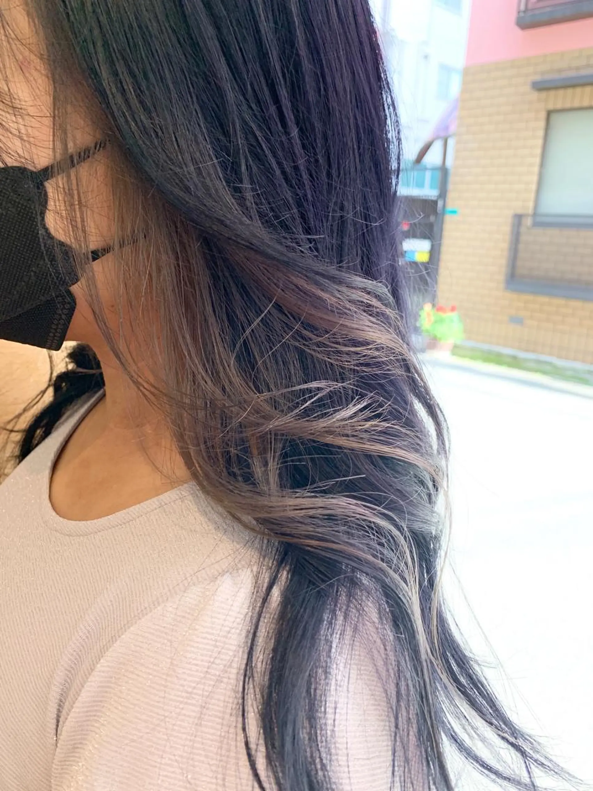 ロング カット ヘアカラー トリートメント ＮＥＷＩ　京橋 【yoko】のヘアスタイル