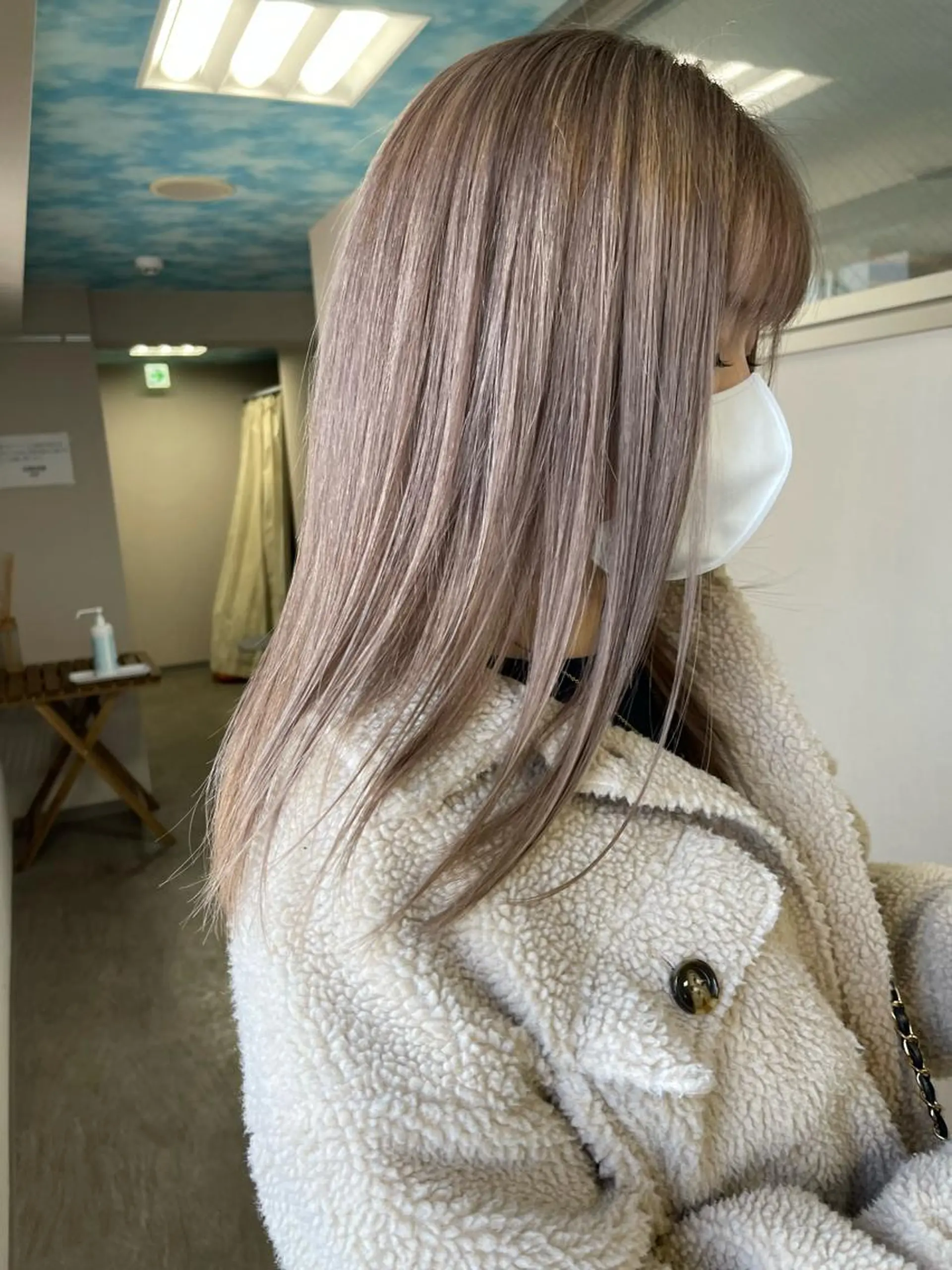 ロング カラー 透明感カラー ダブルカラー ハイトーンカラー ヘアカラー 松井那津子 /ハイライトブリーチのヘアスタイル