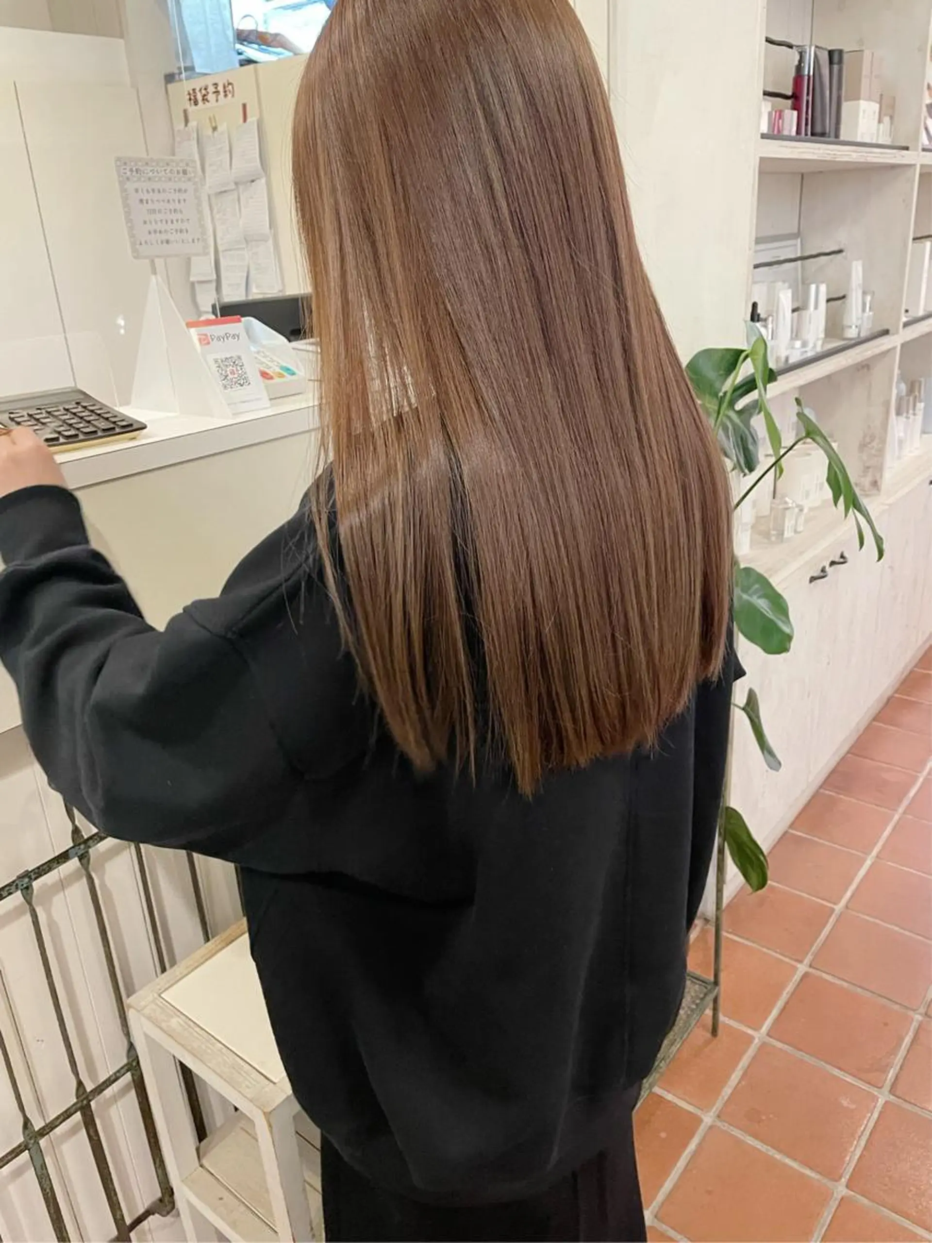 カラー ベージュカラー 透明感カラー 縮毛矯正/髪質改善 riwaのヘアスタイル