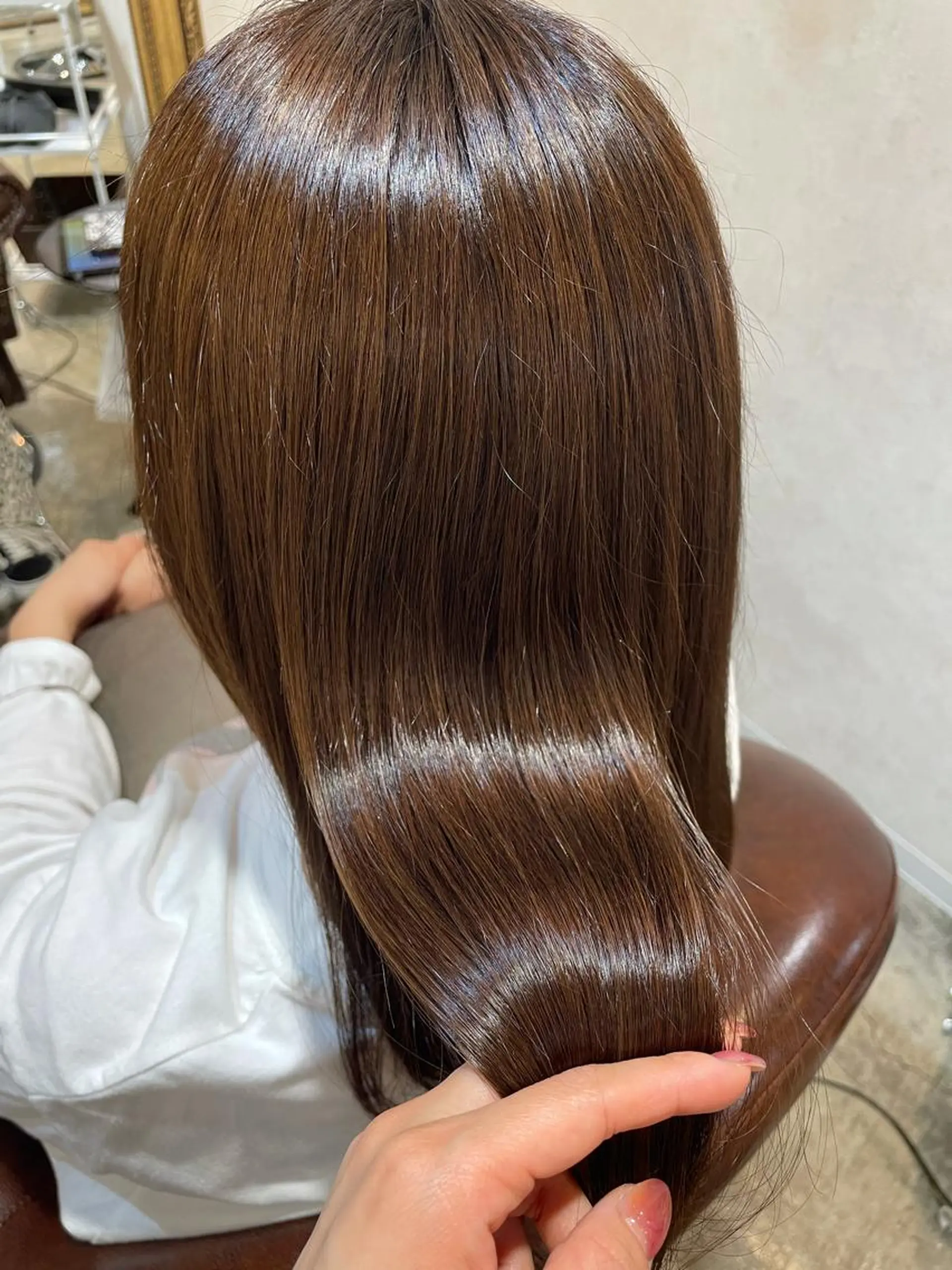 カラー 透明感カラー💎 AYAのヘアスタイル