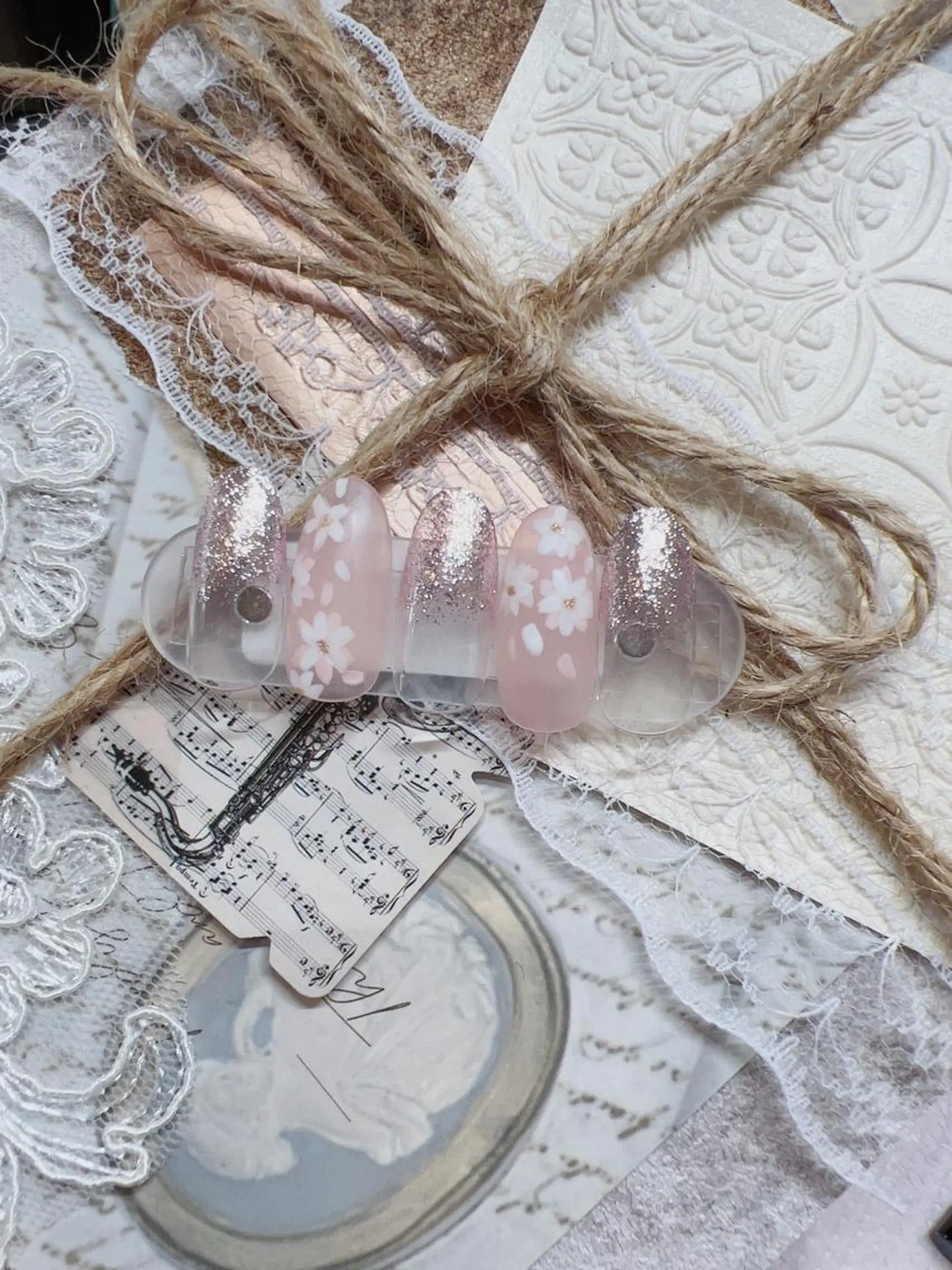 ネイル 桜ネイル Sネイル サロン蕨店のネイルデザイン