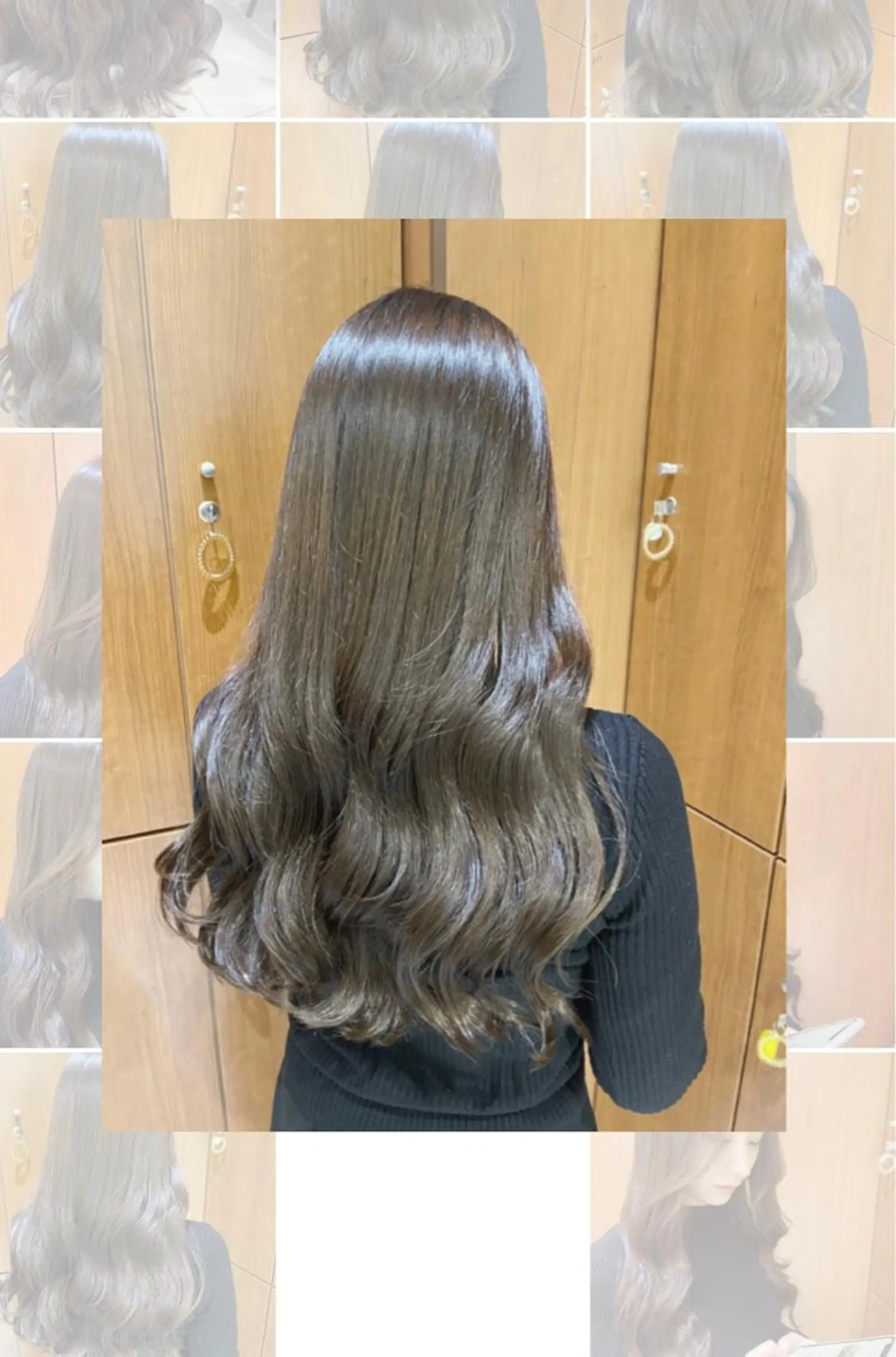 ロング アッシュ カット ヘアカラー トリートメント mana/ブリーチ/ ヘアセット/メンズのヘアスタイル