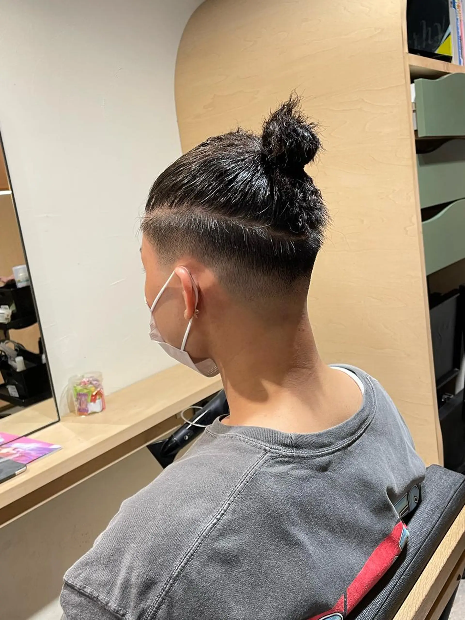 メンズ マンバンヘア カット 渋谷/フェード/ 國分 翔のヘアスタイル
