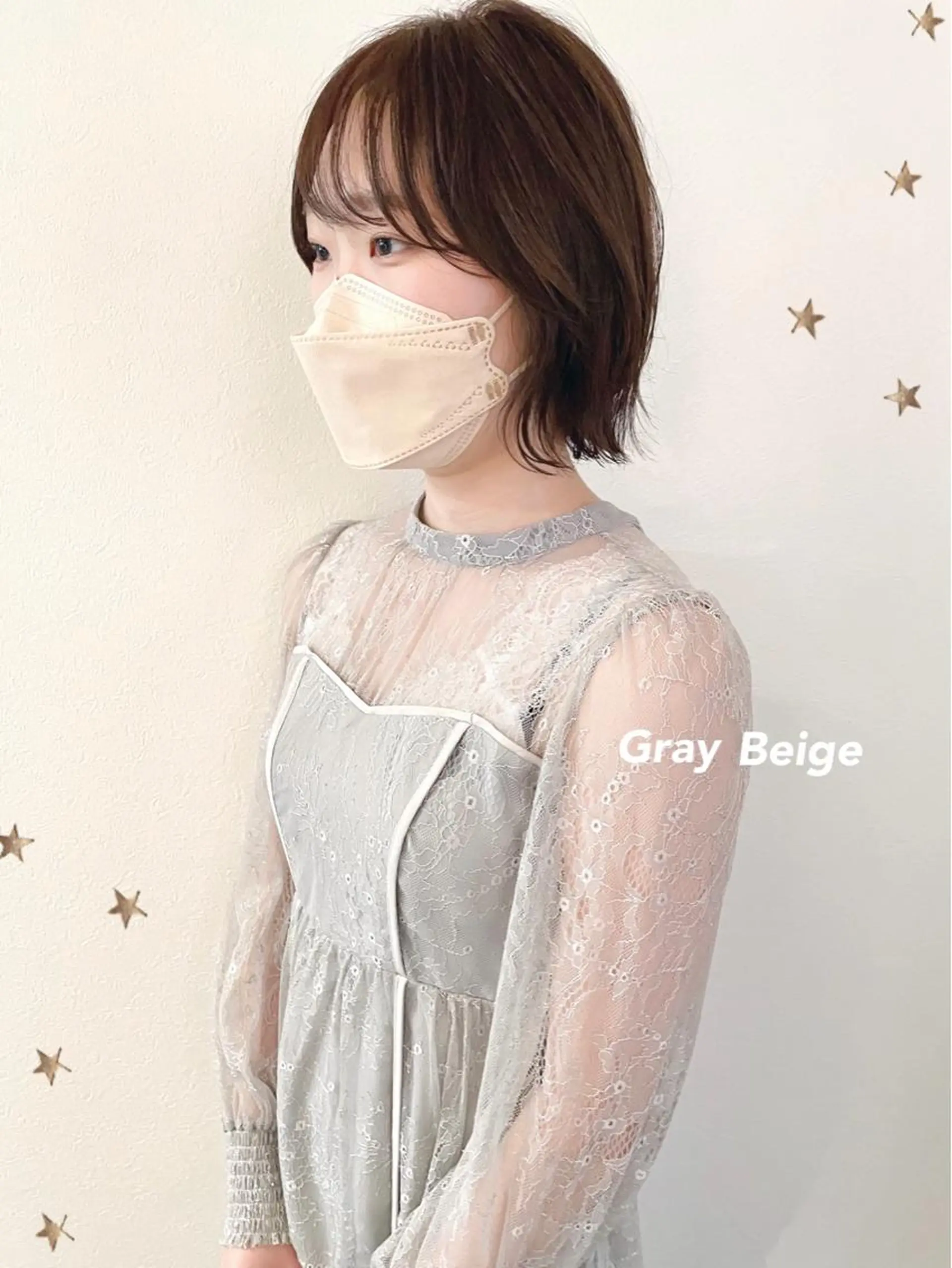 ショート カラー カット ヘアカラー 市川 千夏のヘアスタイル