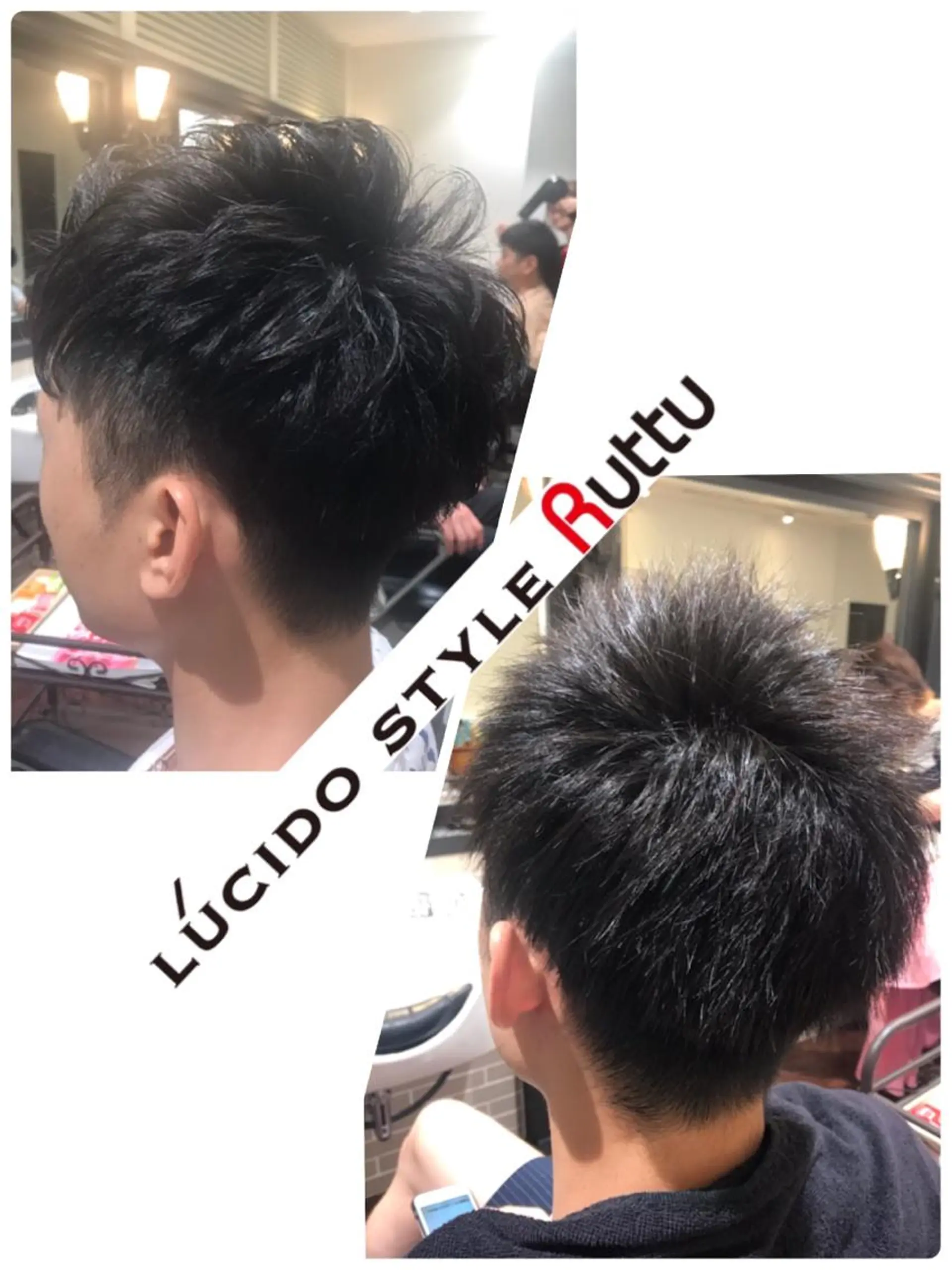 ショート パーマ カット パーマ アザマ　ヤスカツ _rosso 川口のヘアスタイル