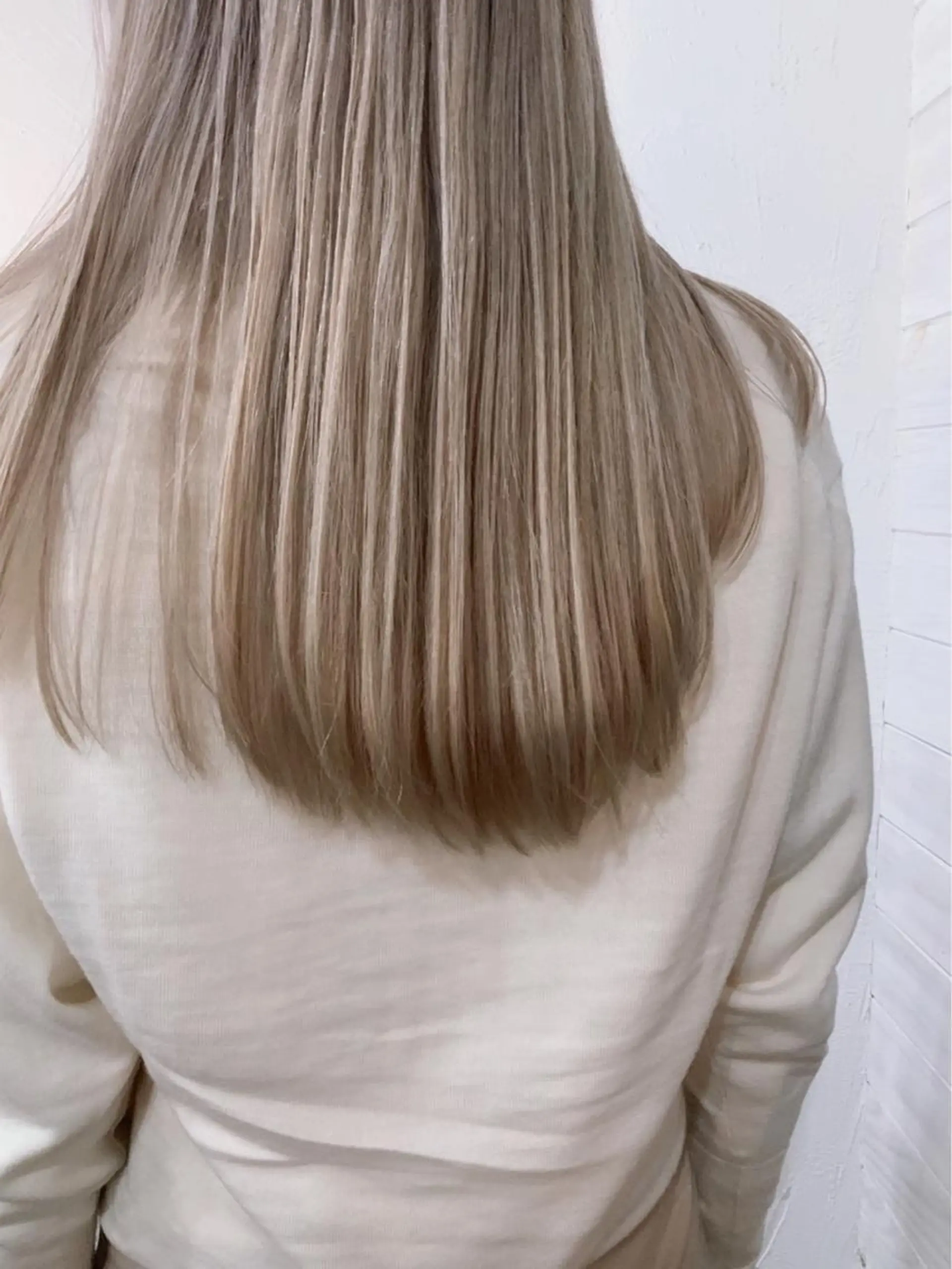 ロング カラー ヘアアレンジ ブリーチダブルカラー ハイライト/山本喜熙のヘアスタイル