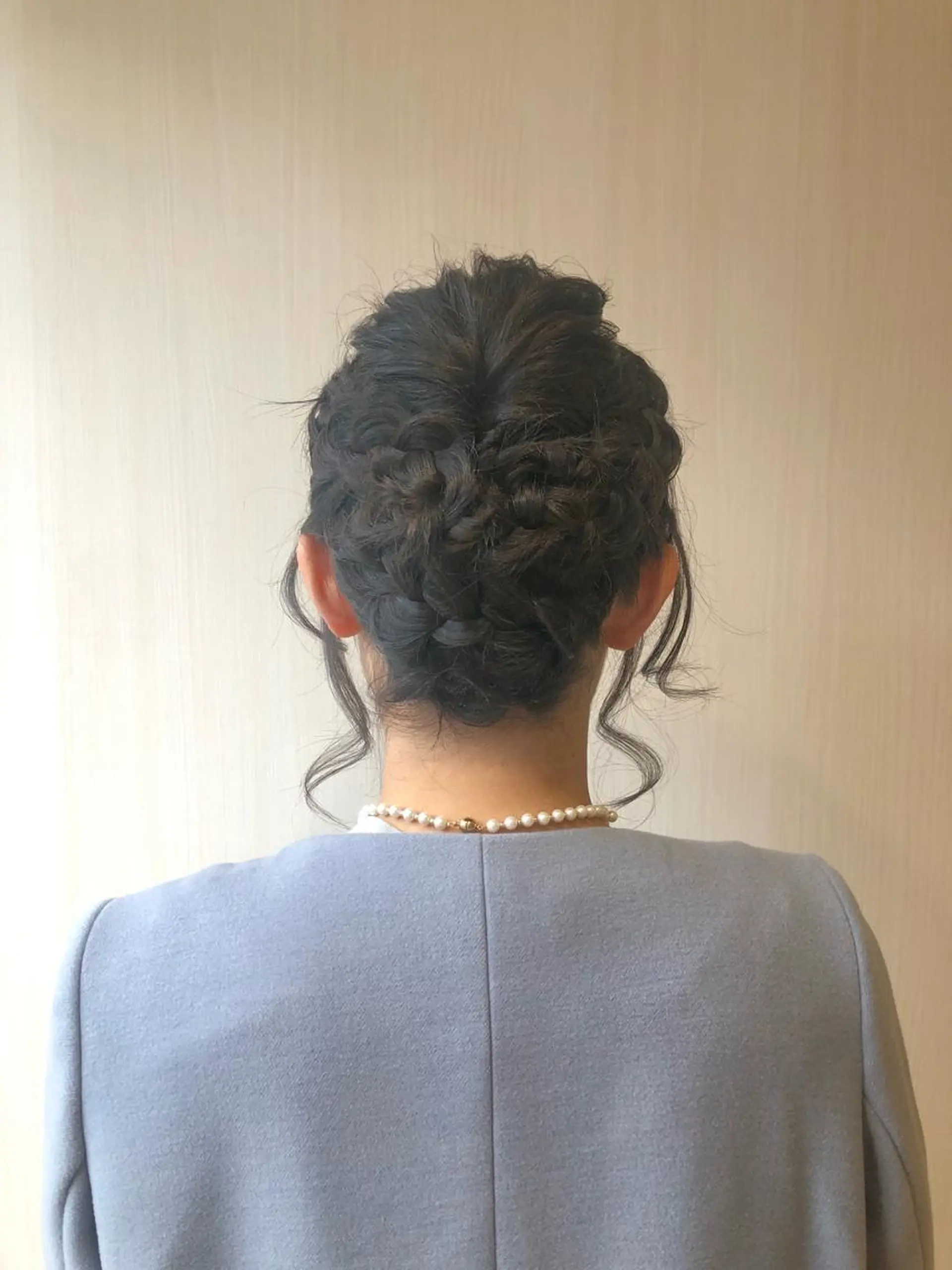 セミロング ヘアアレンジ 川本 あゆのヘアスタイル