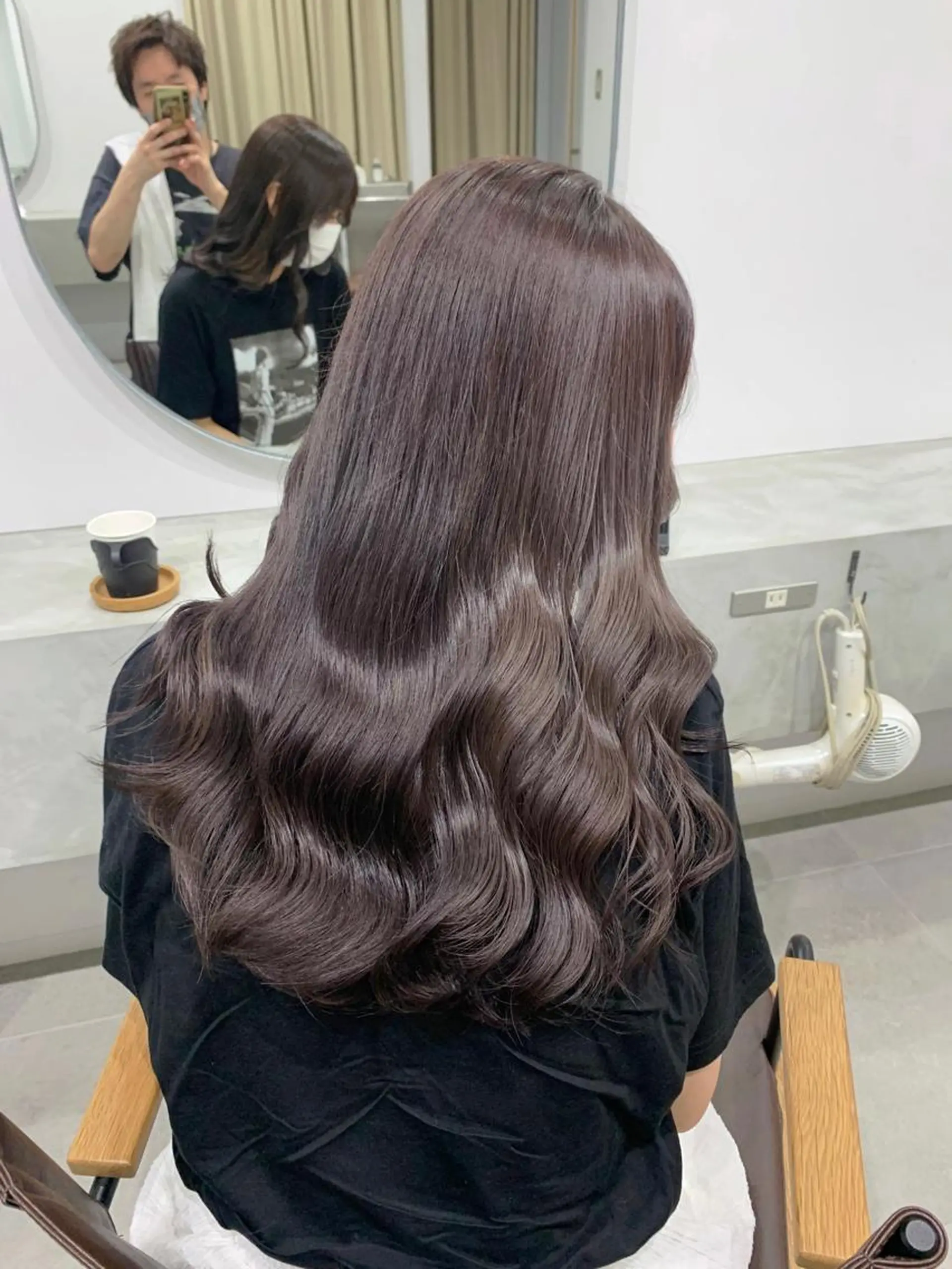 ロング カット ヘアカラー トリートメント little 小濱彰太のヘアスタイル