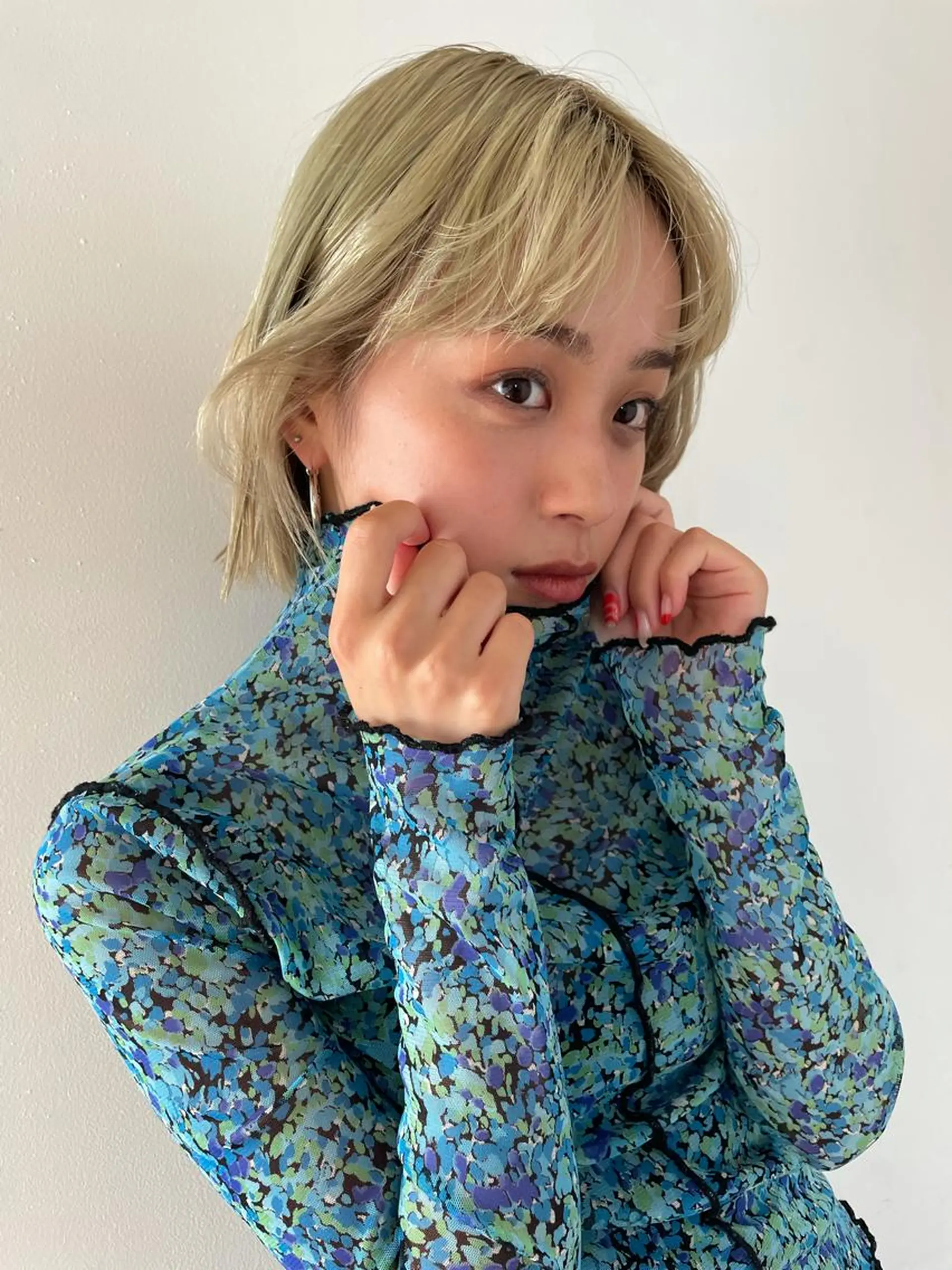 ミディアム 清家 浩貴のヘアスタイル