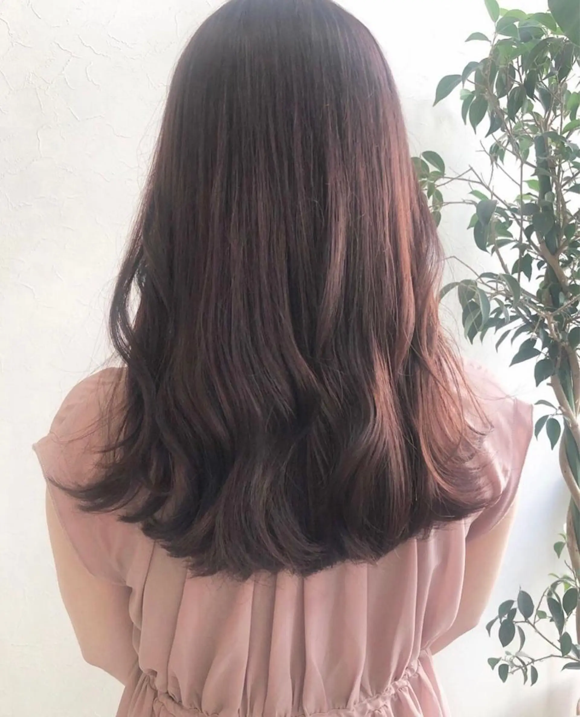 セミロング カラー nakahara madokaのヘアスタイル