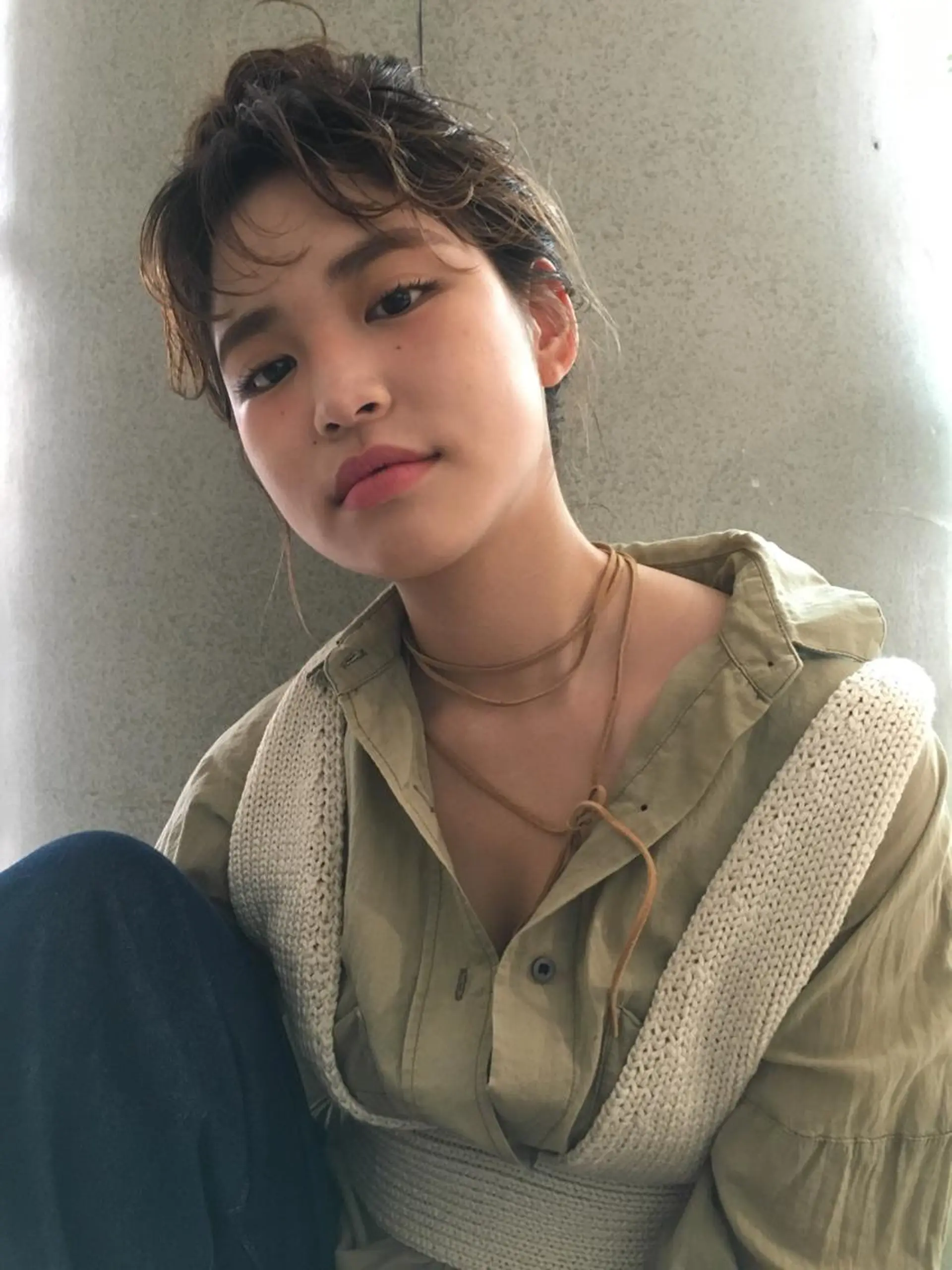 ミディアム カラー MAEDA MADOKAのヘアスタイル