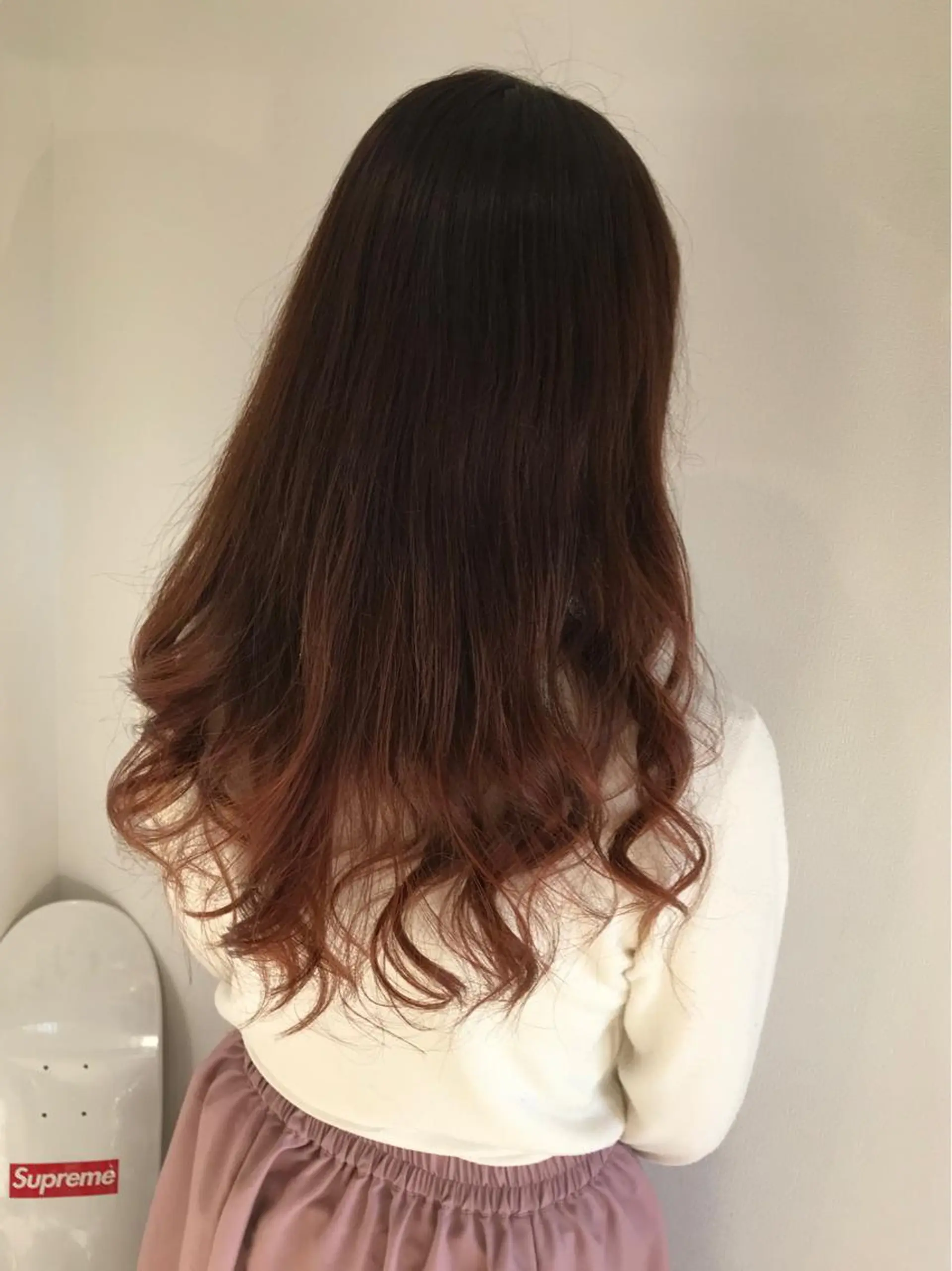 ロング カラー グラデーションカラー ピンクカラー 🔹TOMO🔹 圧倒的経験値🔹のヘアスタイル