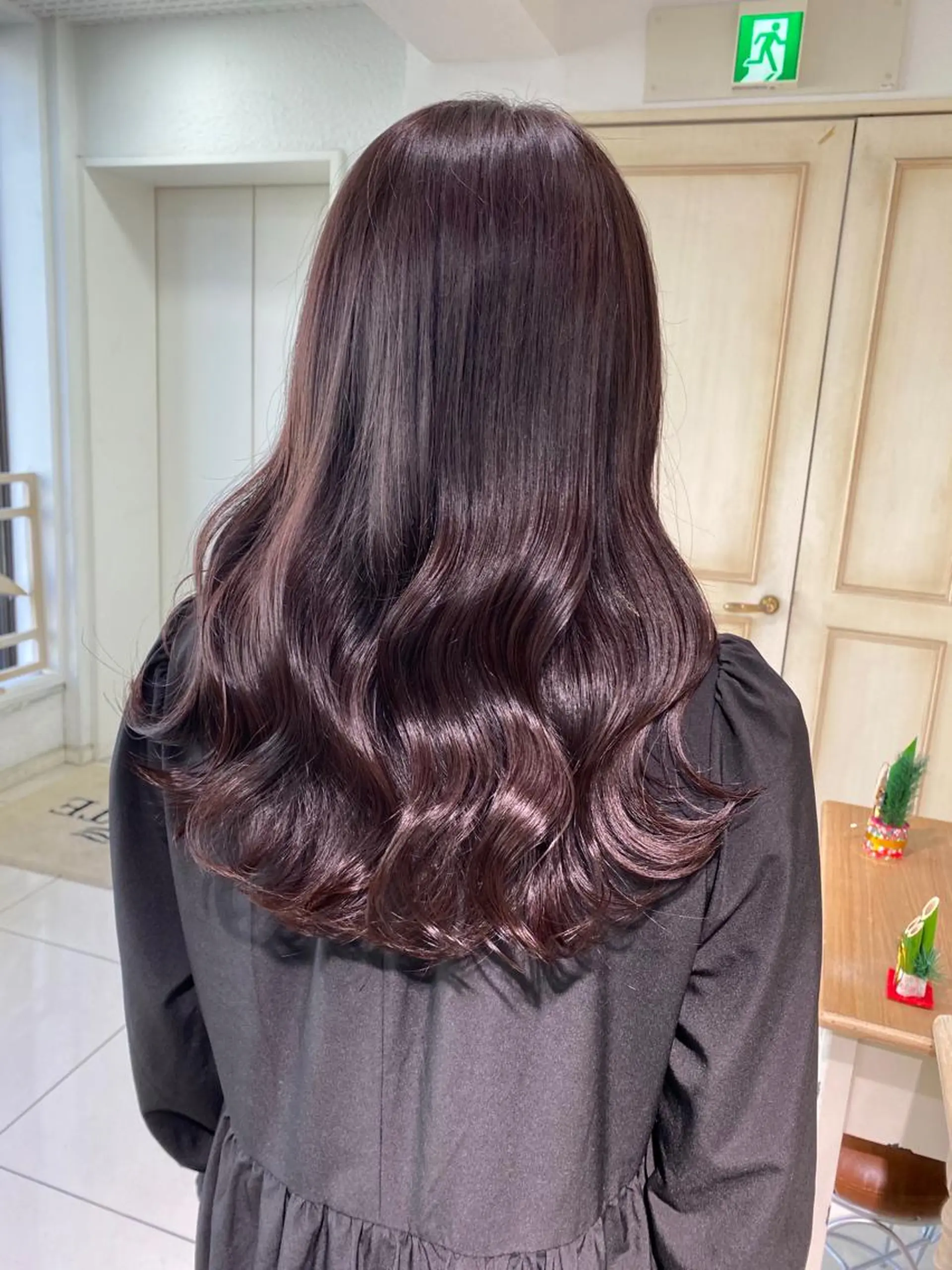 ロング カラー ヘアアレンジ 透明感カラー 古山 結季🌙🖤のヘアスタイル