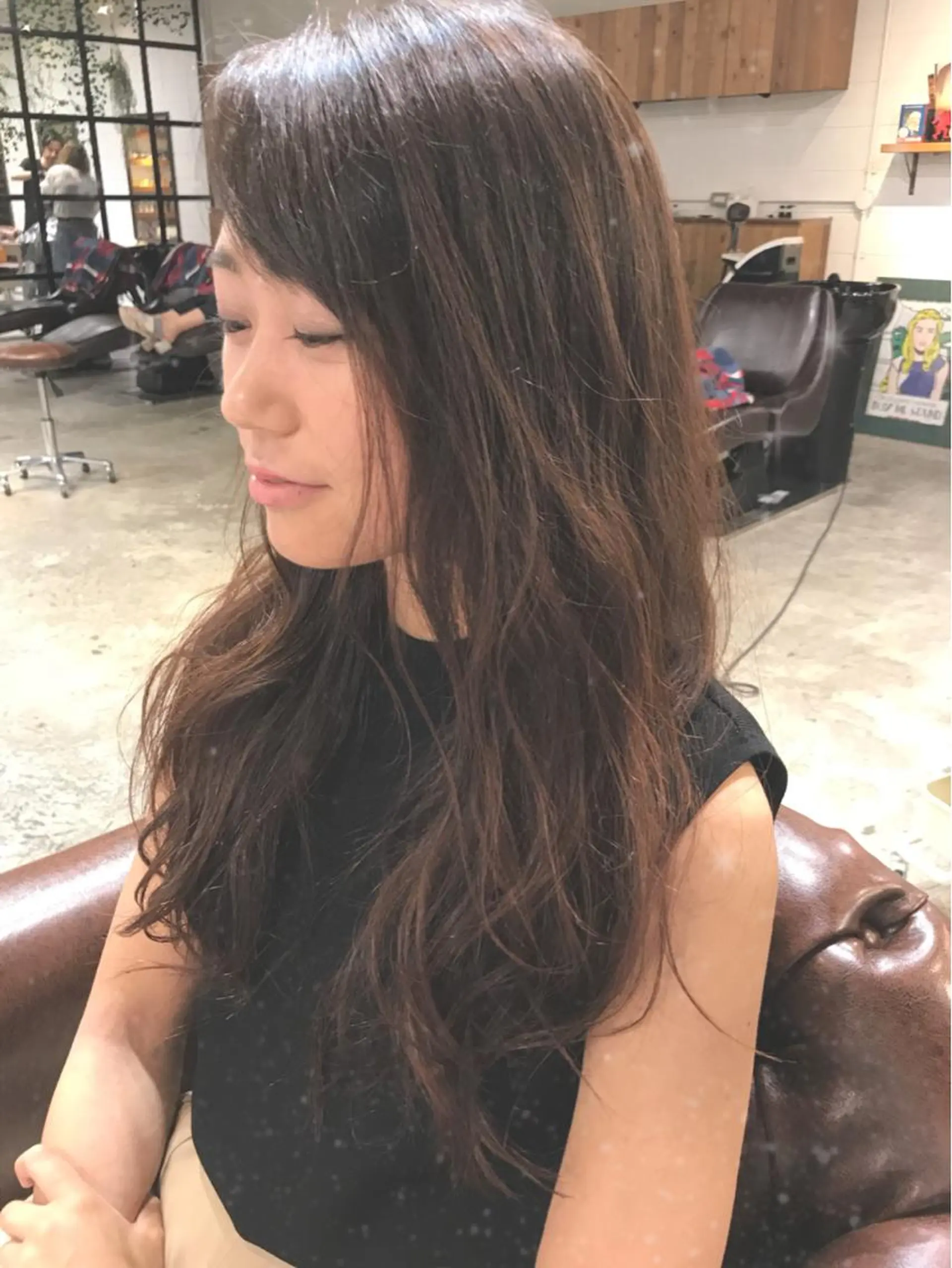ロング カラー ピンクカラー ヘアカラー トリートメント ⭐️ハイクオリティ カラー杉本雄志⭐️のヘアスタイル