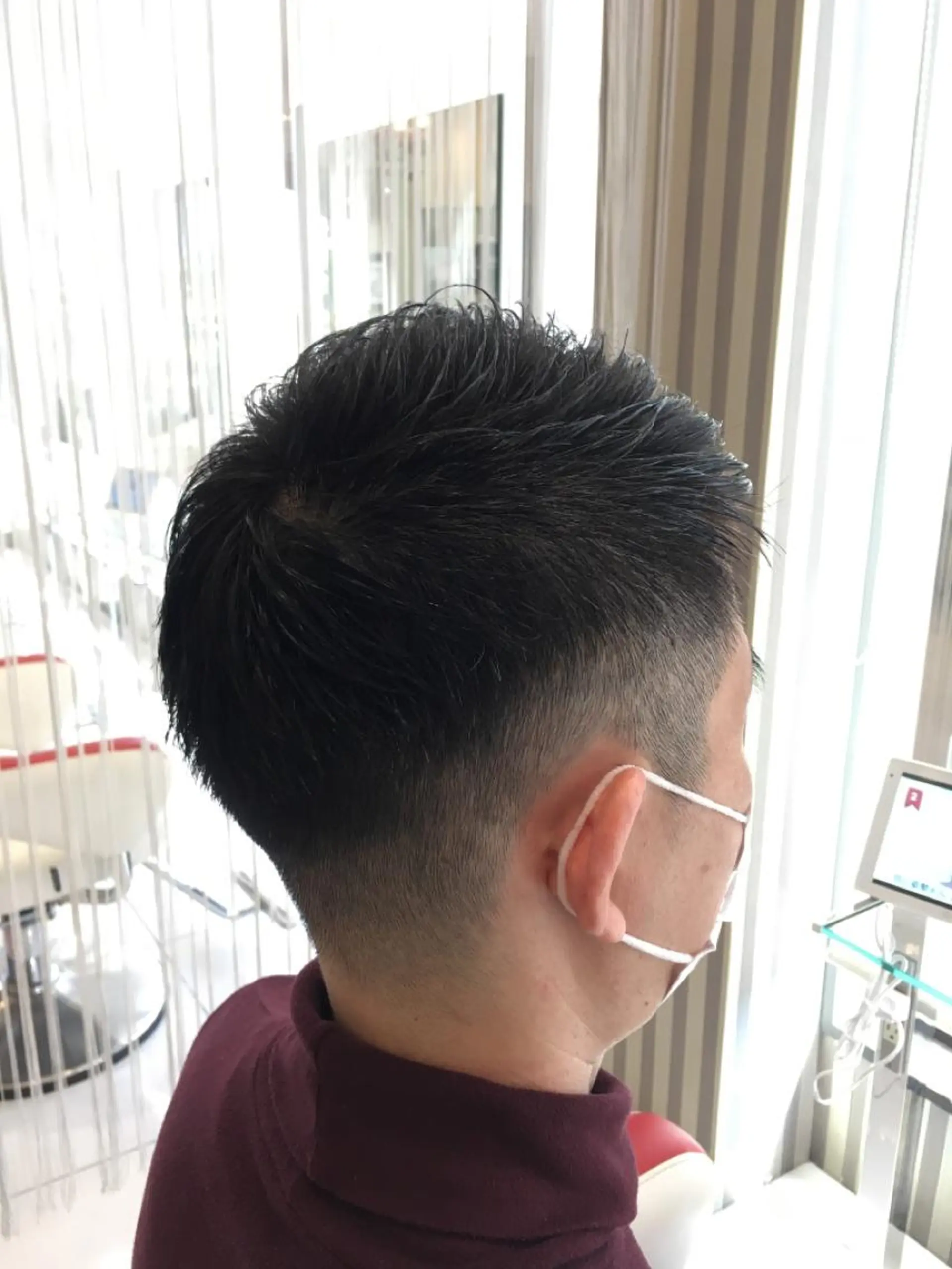 メンズ 傷んだ髪をサラサラに 曲がる縮毛矯正◎高岡のヘアスタイル