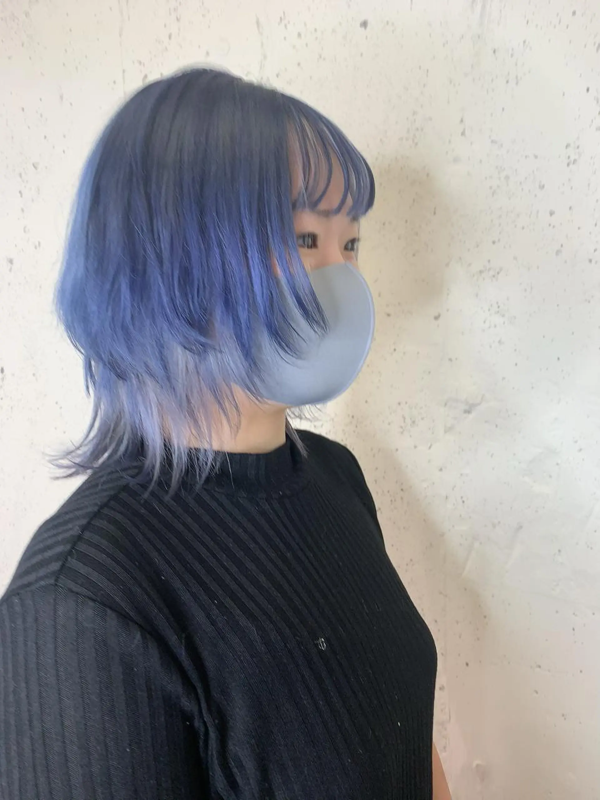 ミディアム カラー カット ヘアカラー 透明感ハイトーン🦄 キラ🌈のヘアスタイル