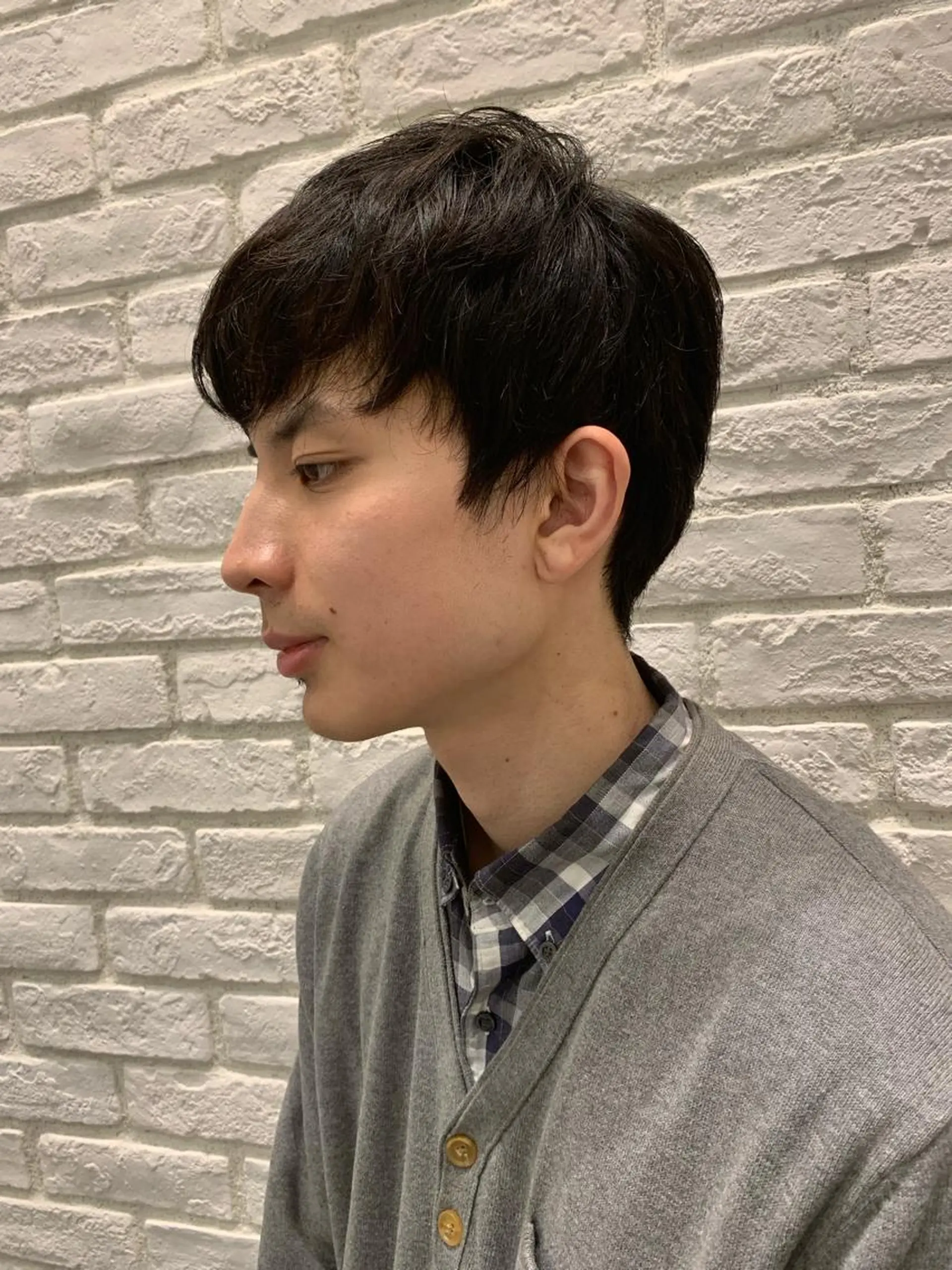 ショート カラー メンズ ミドウチ アヤカのヘアスタイル