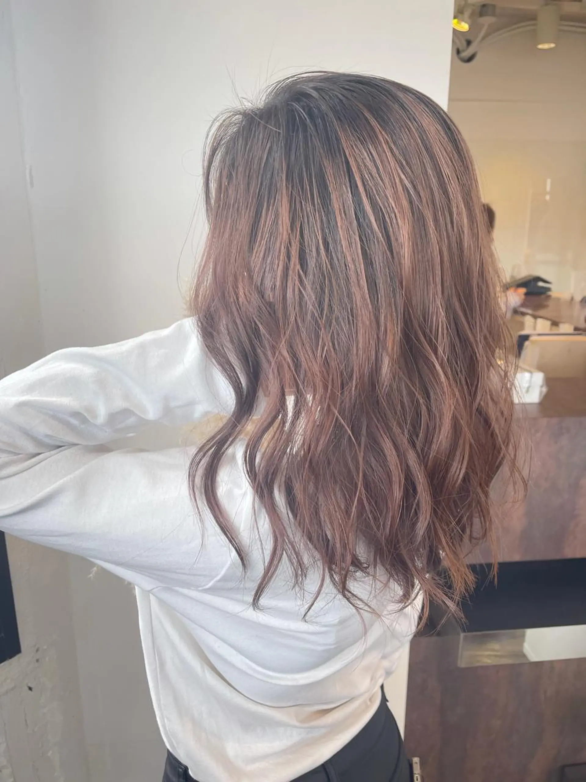 ロング カラー バレイヤージュ レイヤーカット メンズスタイル /メンズパーマ/須藤のヘアスタイル