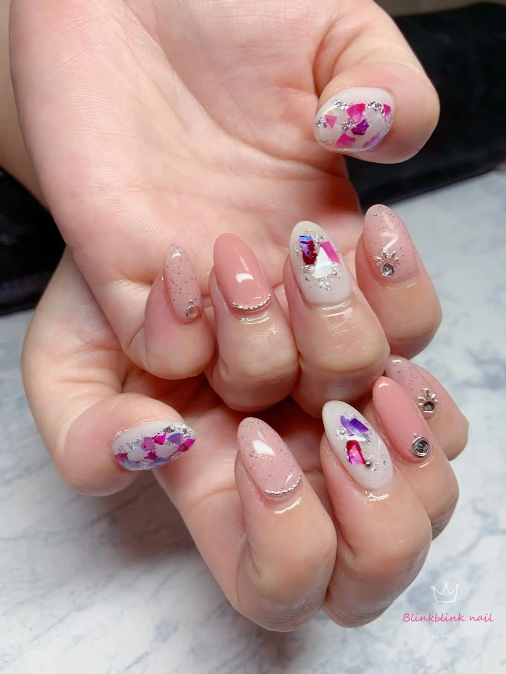 ミディアム ネイル Style Nailのネイルデザイン