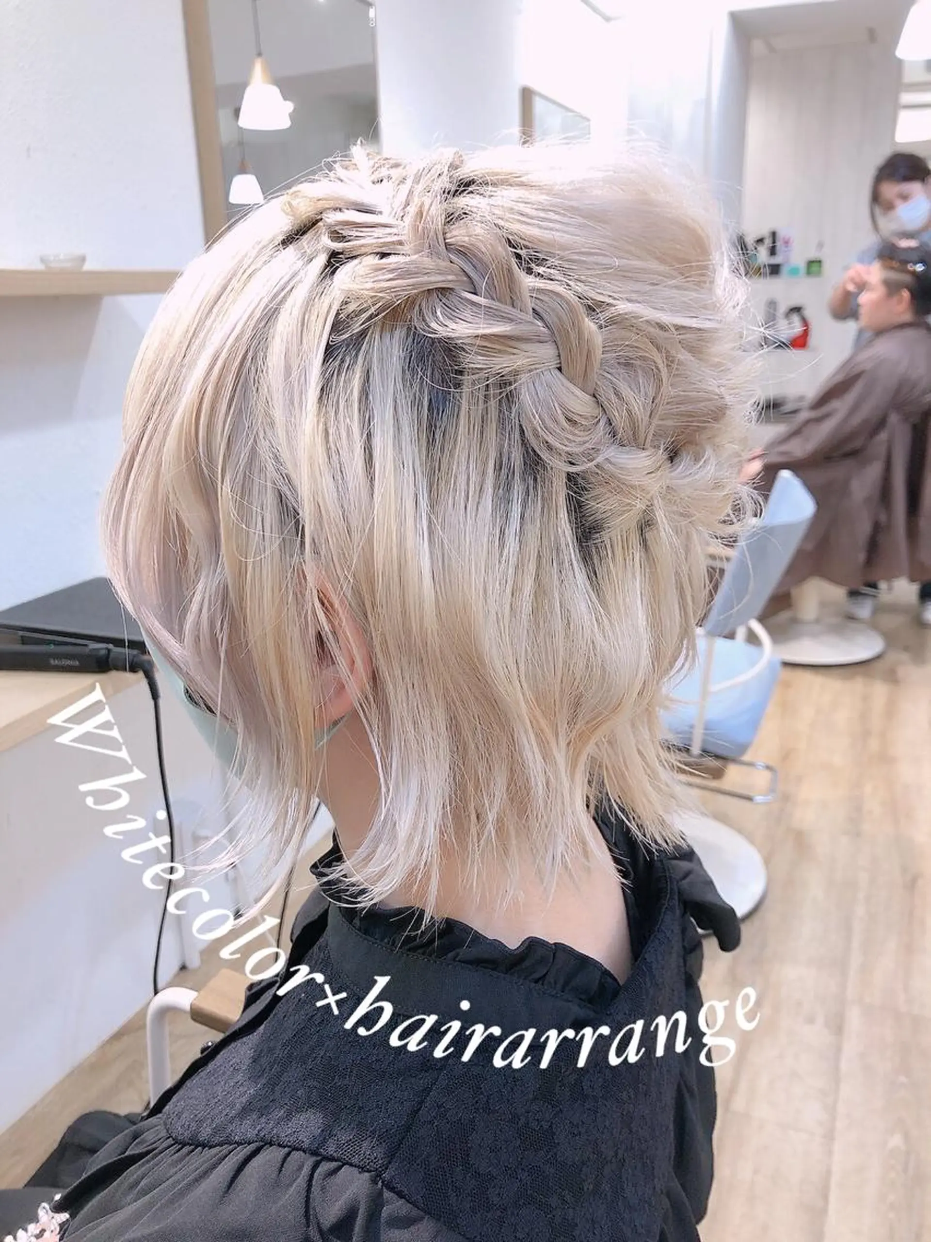 ミディアム ミディアムパーマ 髪質改善 韓国風ヘア レイヤーカット 縮毛矯正 💜髪質改善💜韓国 レイヤー💜TAKUのヘアスタイル