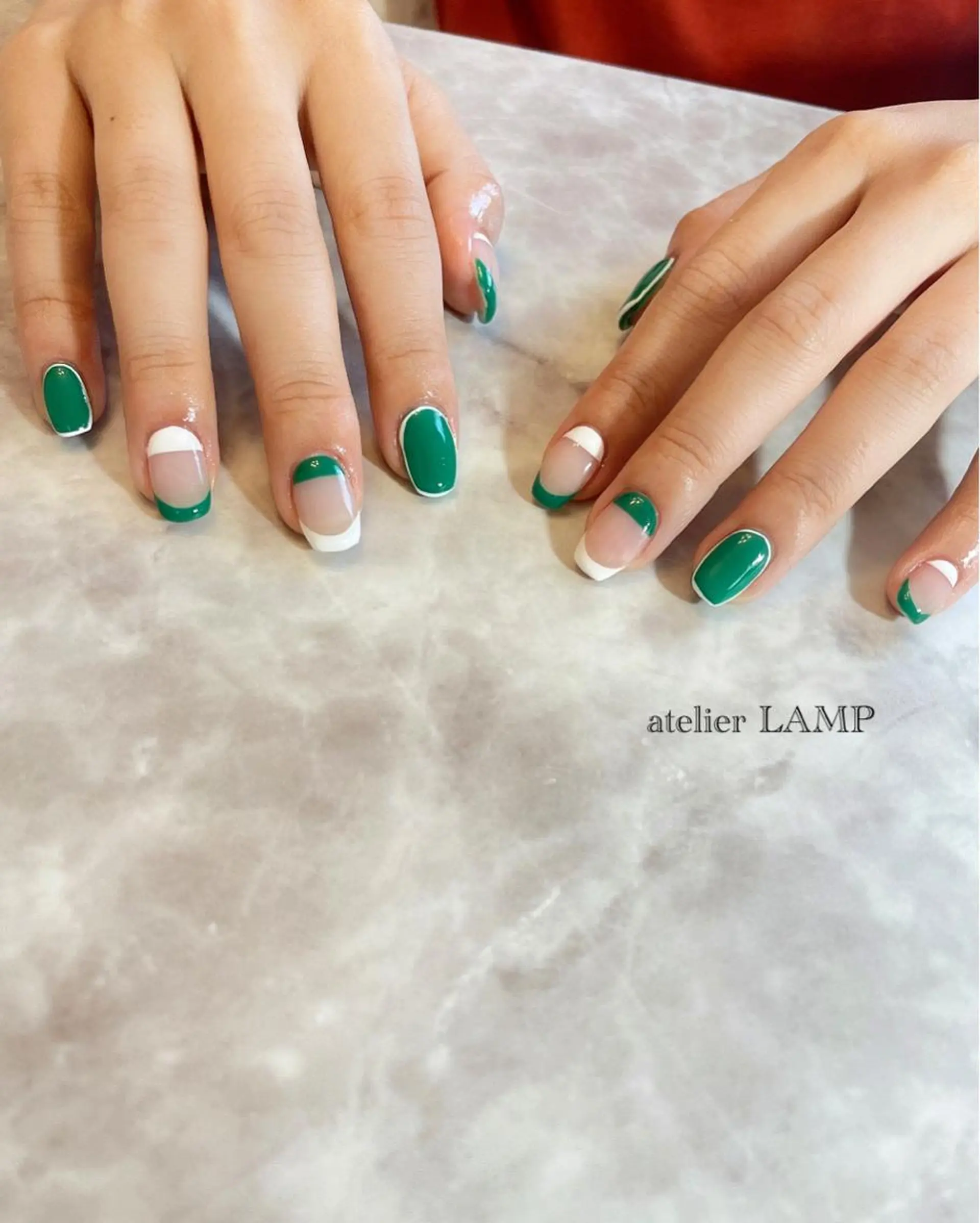 ネイル フレンチネイル NANA no artのネイルデザイン